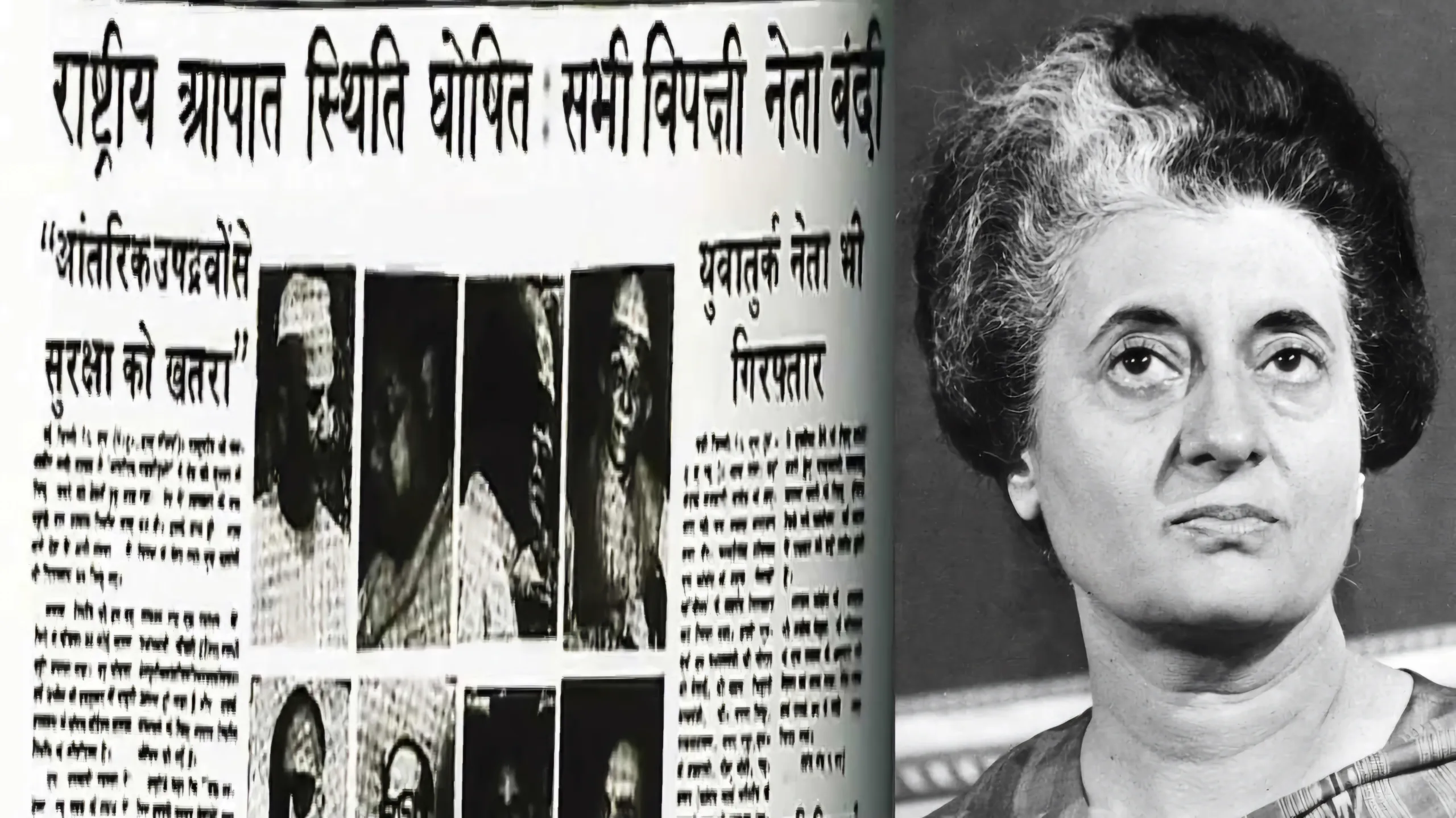 emergency in India by indira scaled