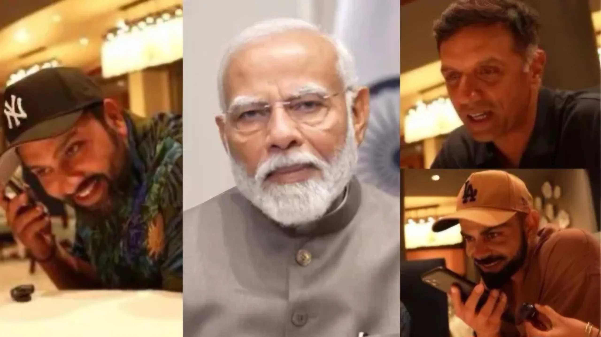pm modi on call with rohit virat scaled