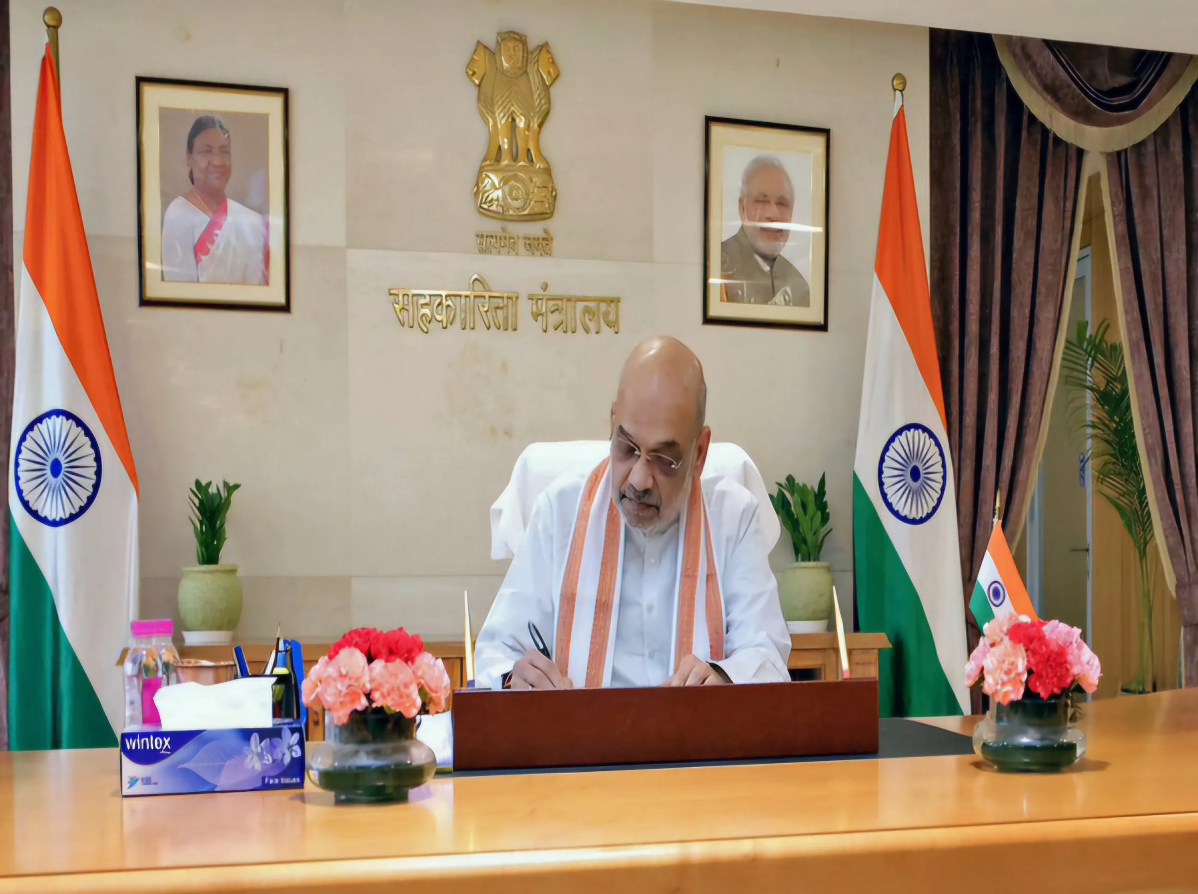 हर घर तिरंगा अभियान को आगे बढ़ाने में सभी उत्साह के साथ भाग लें- अमित शाह 1 Amit shah ofc jpg