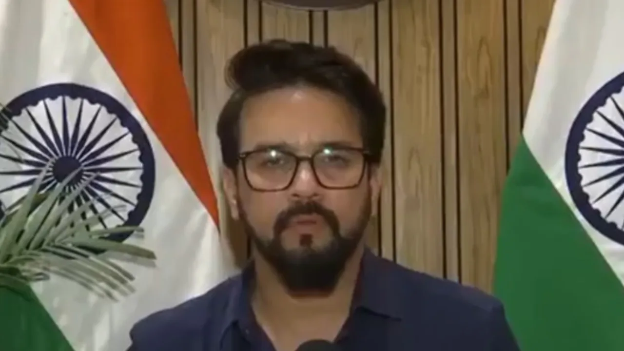 अनुराग ठाकुर ने की कांग्रेस की आलोचना : कहा - यह पार्टी संविधान का अपमान करती है 1 Anurag Thakur jpg