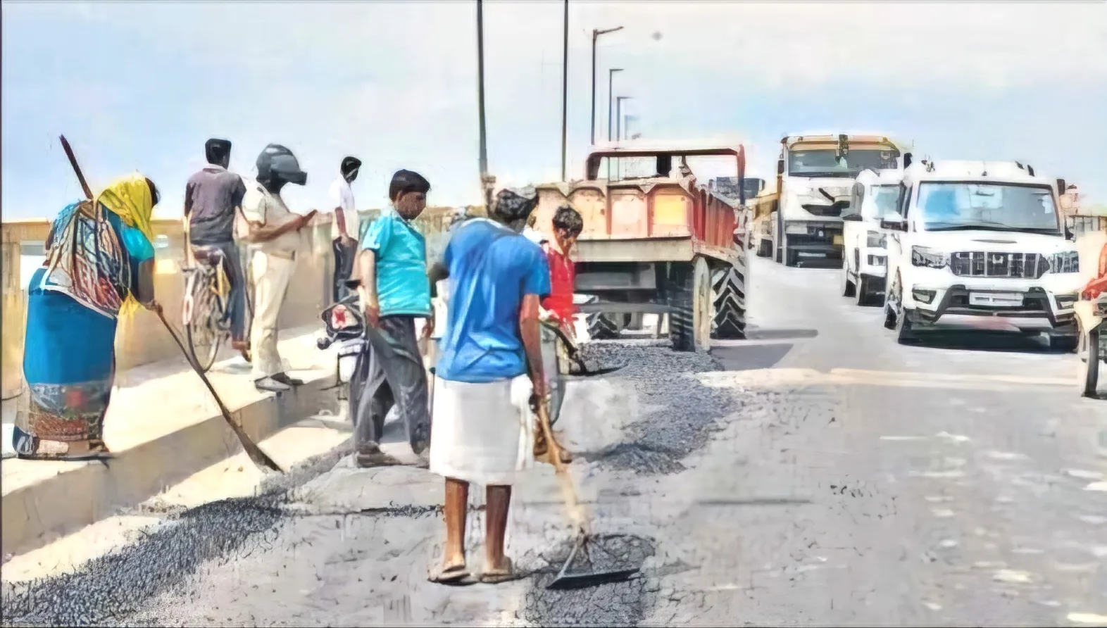 Vikramshila Setu Maintainance jpg