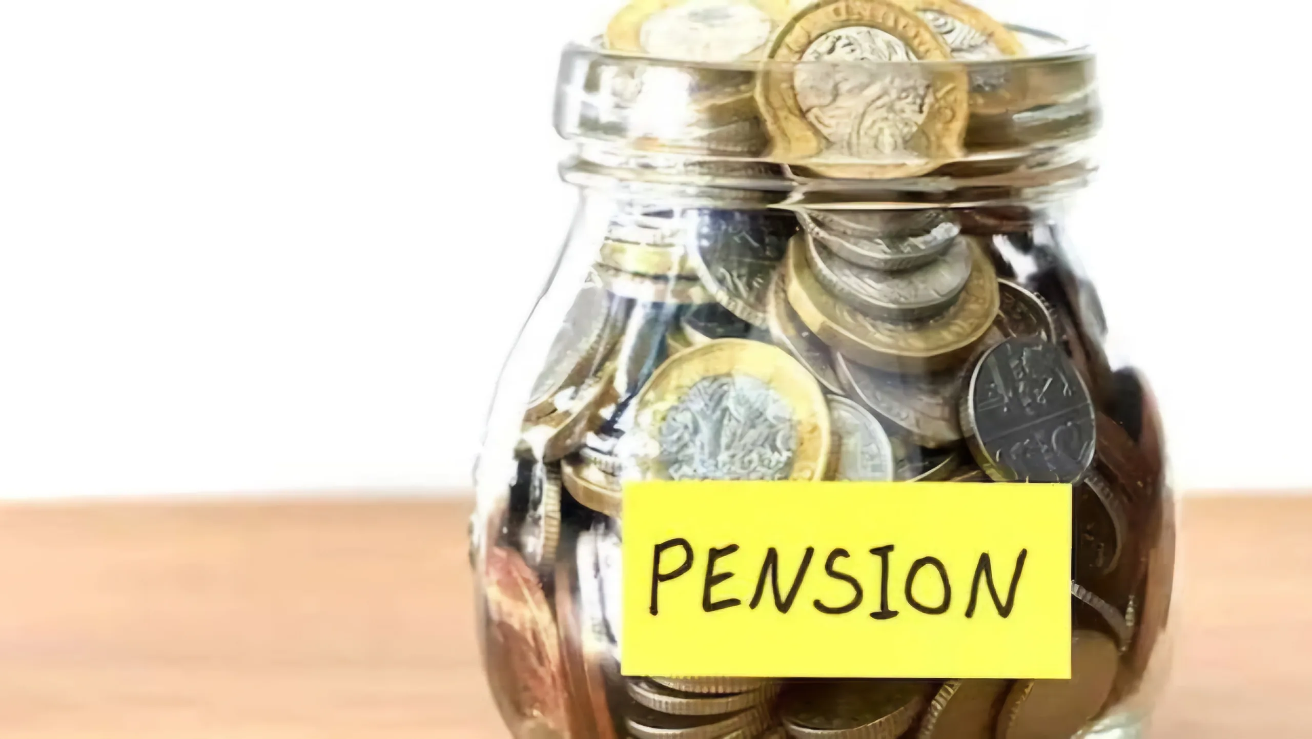 Pension scaled