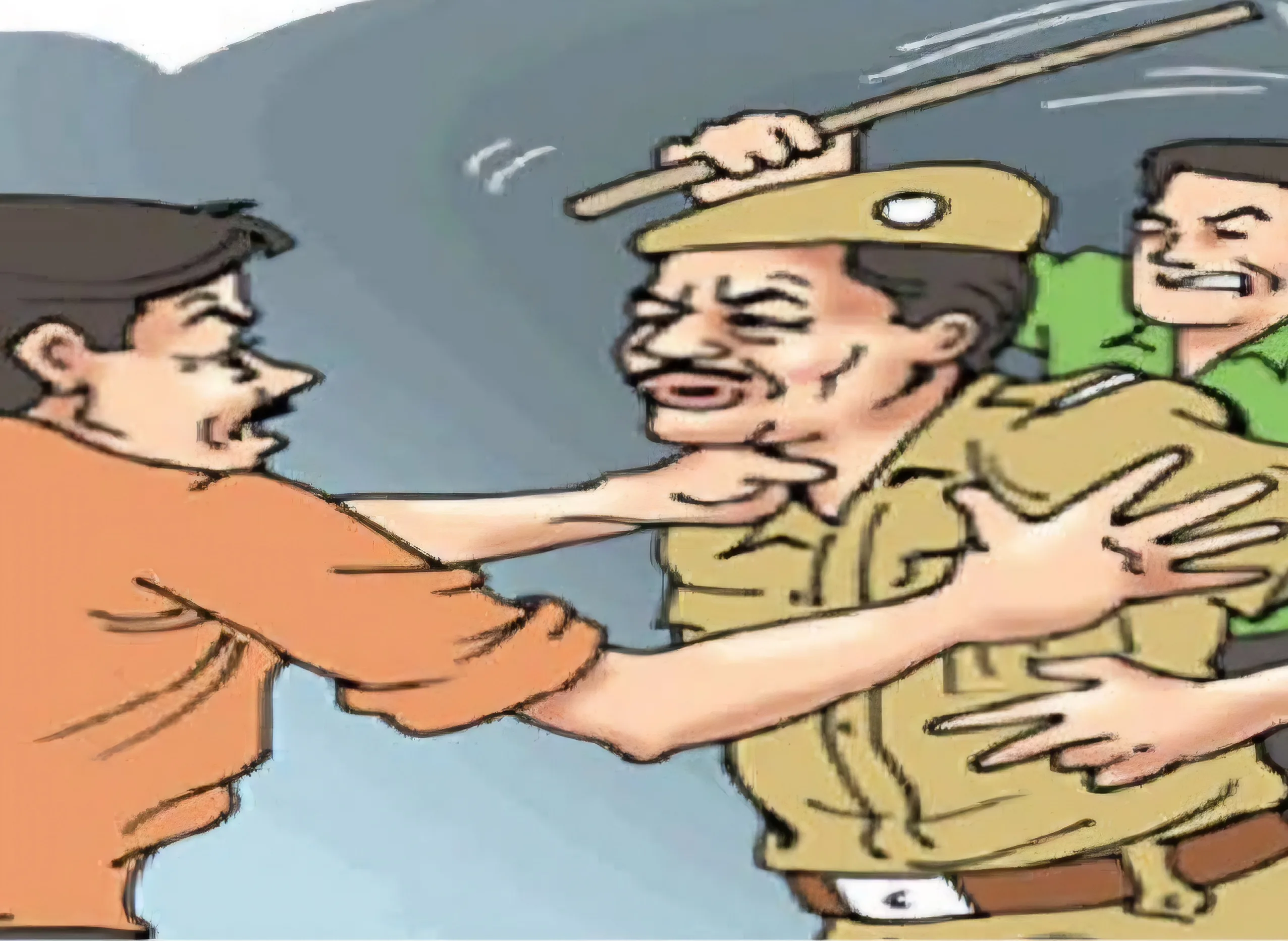 Police fight jpeg