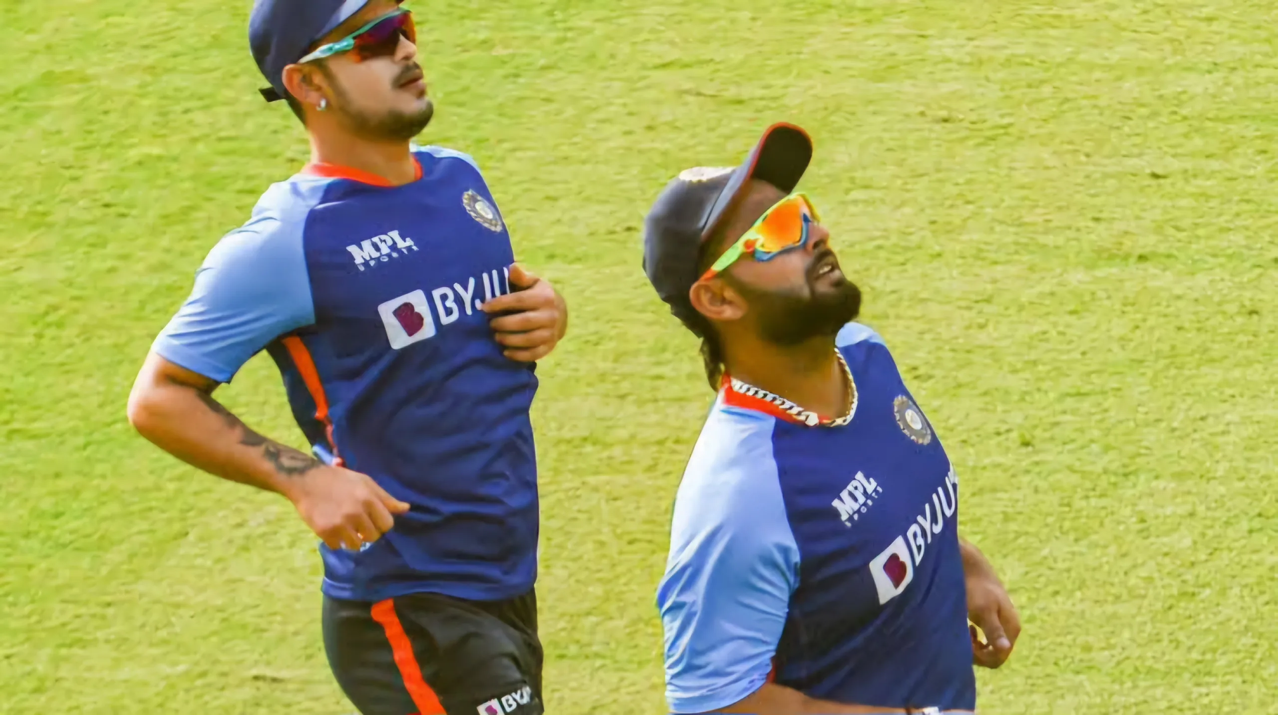 Rishabh and Ishan scaled