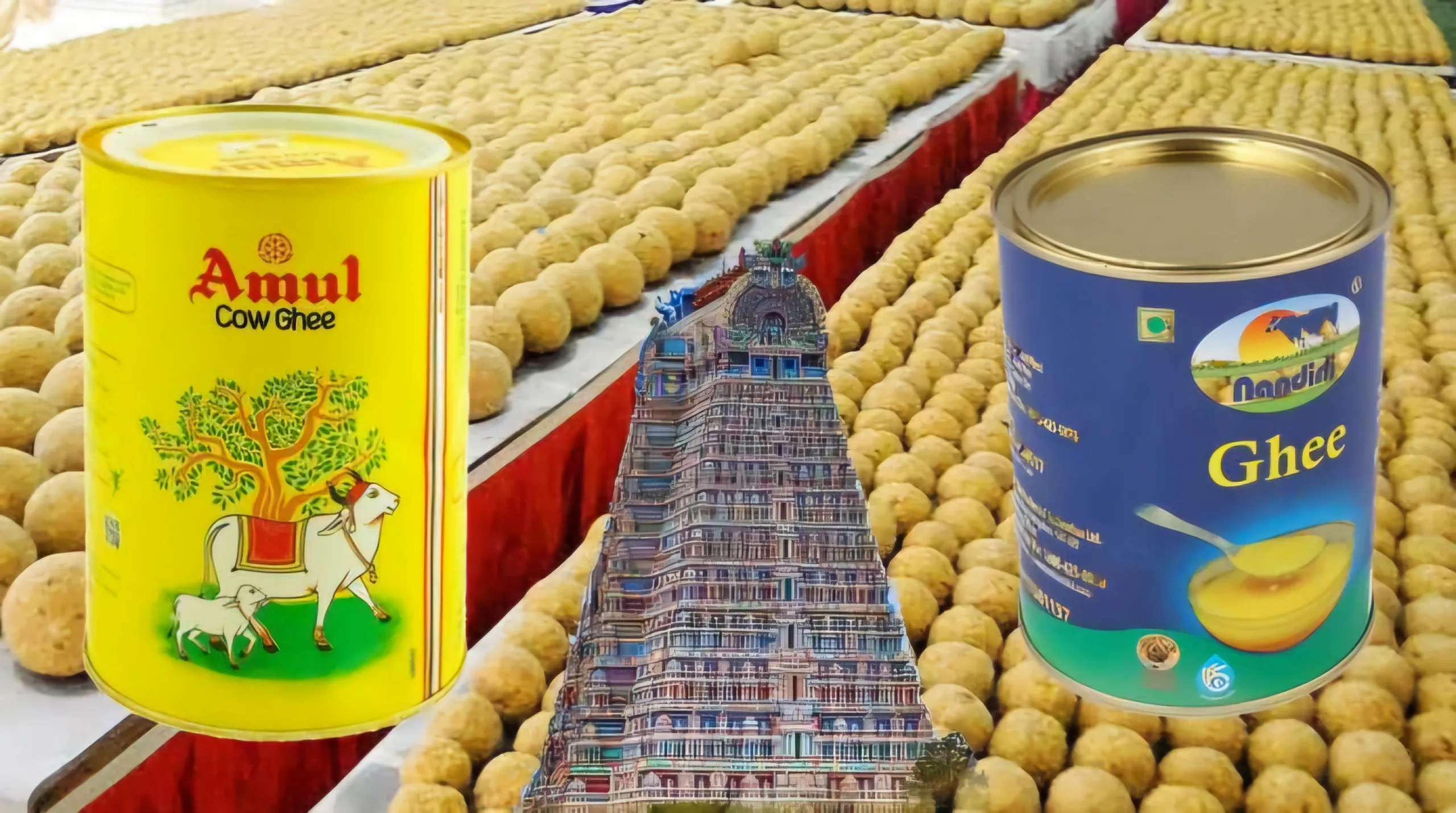 Tirupati mandir ghee laddo amul scaled