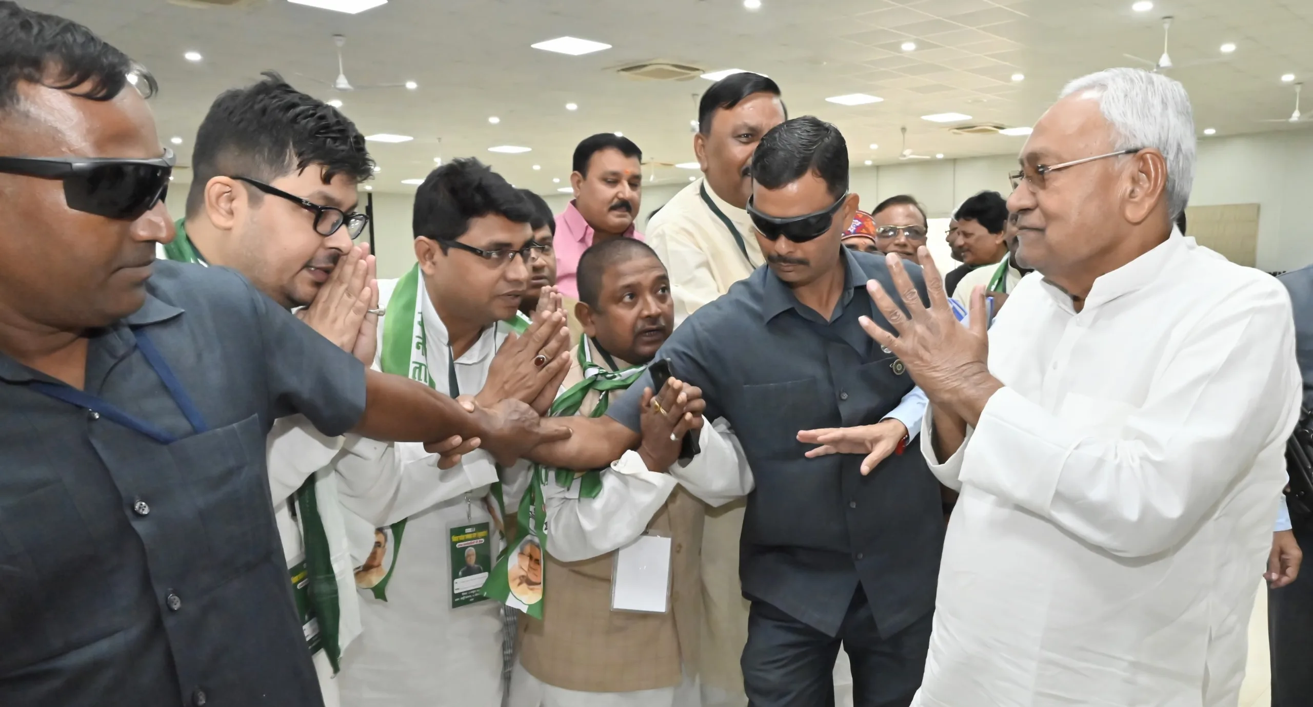 Nitish Kumar scaled