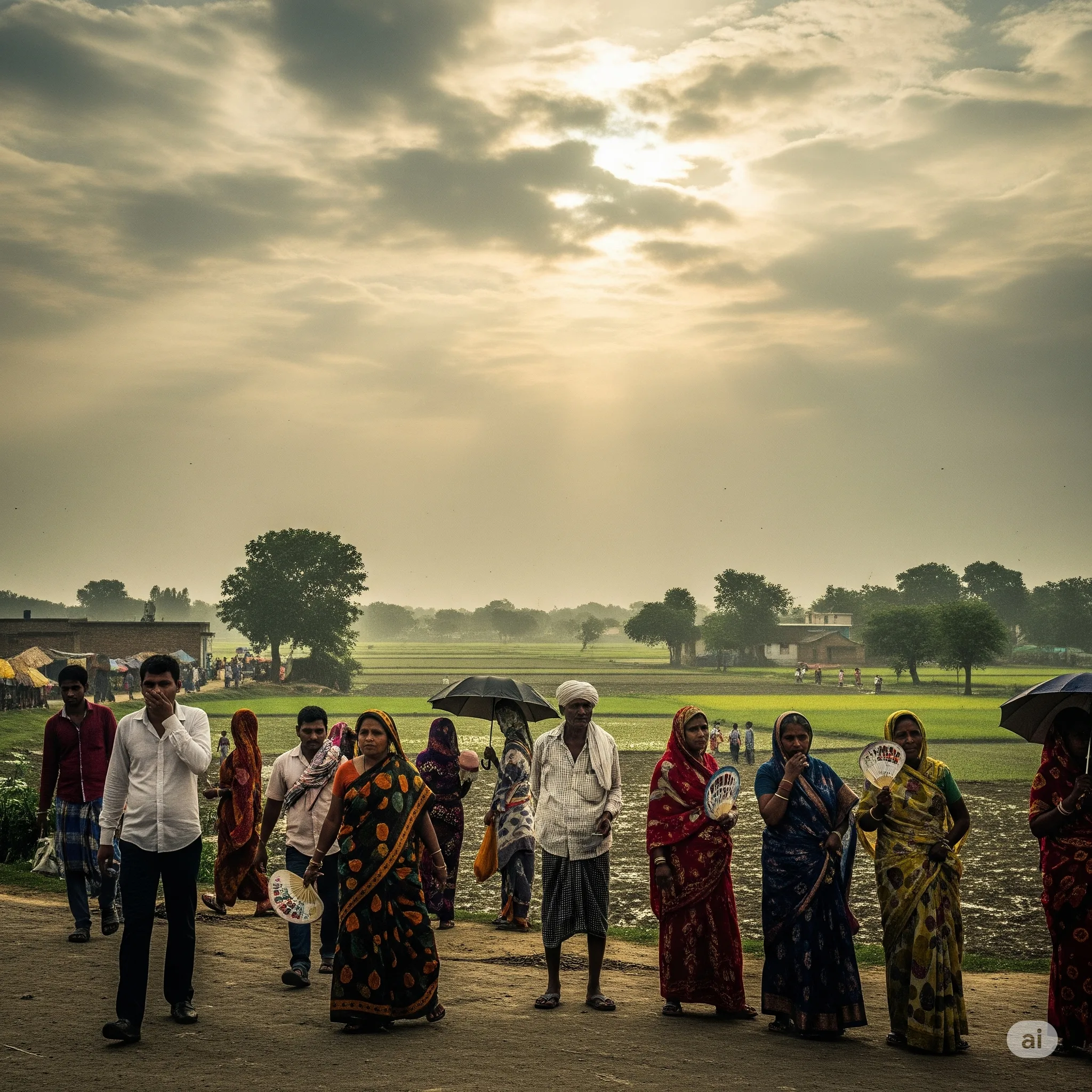 बिहार में मॉनसून सुस्त, उमस और धूप से परेशान लोग; 26 जिलों में हल्की बारिश की संभावना