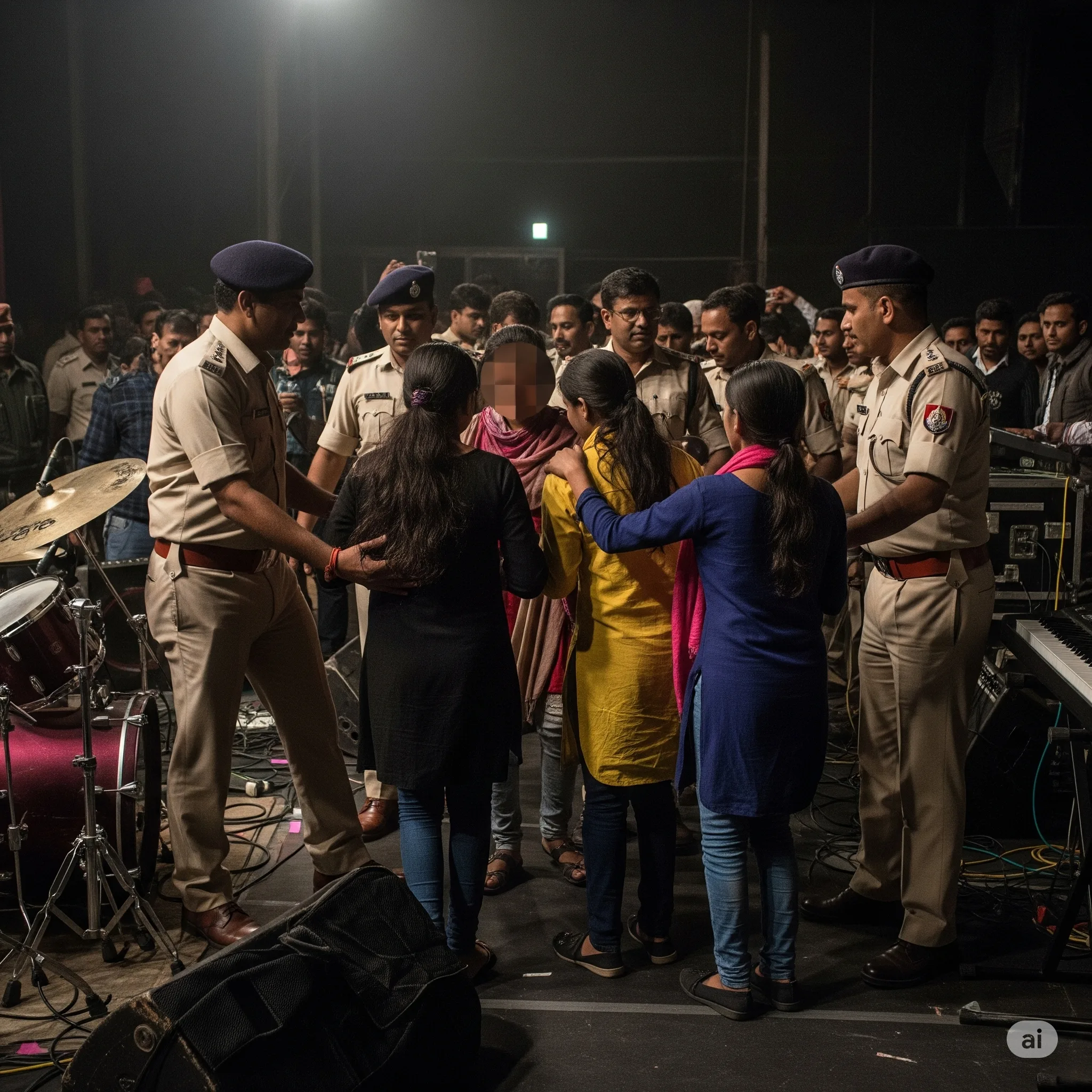 सारण में आर्केस्ट्रा की आड़ में नाबालिग लड़कियों से शोषण: पुलिस ने 9 को कराया मुक्त, 3 संचालक गिरफ्तार