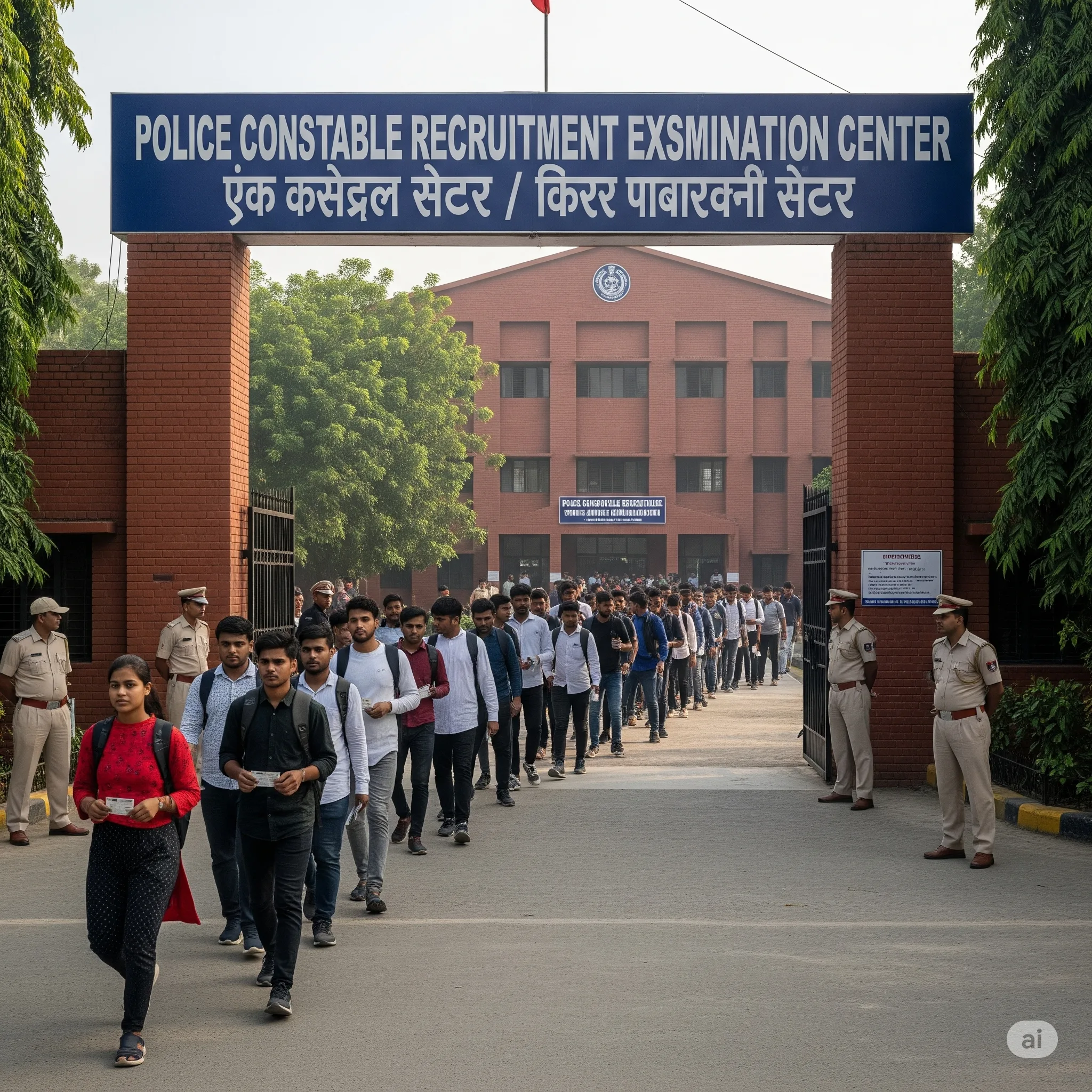 भागलपुर में सिपाही भर्ती परीक्षा शांतिपूर्ण, 4766 अभ्यर्थी हुए शामिल