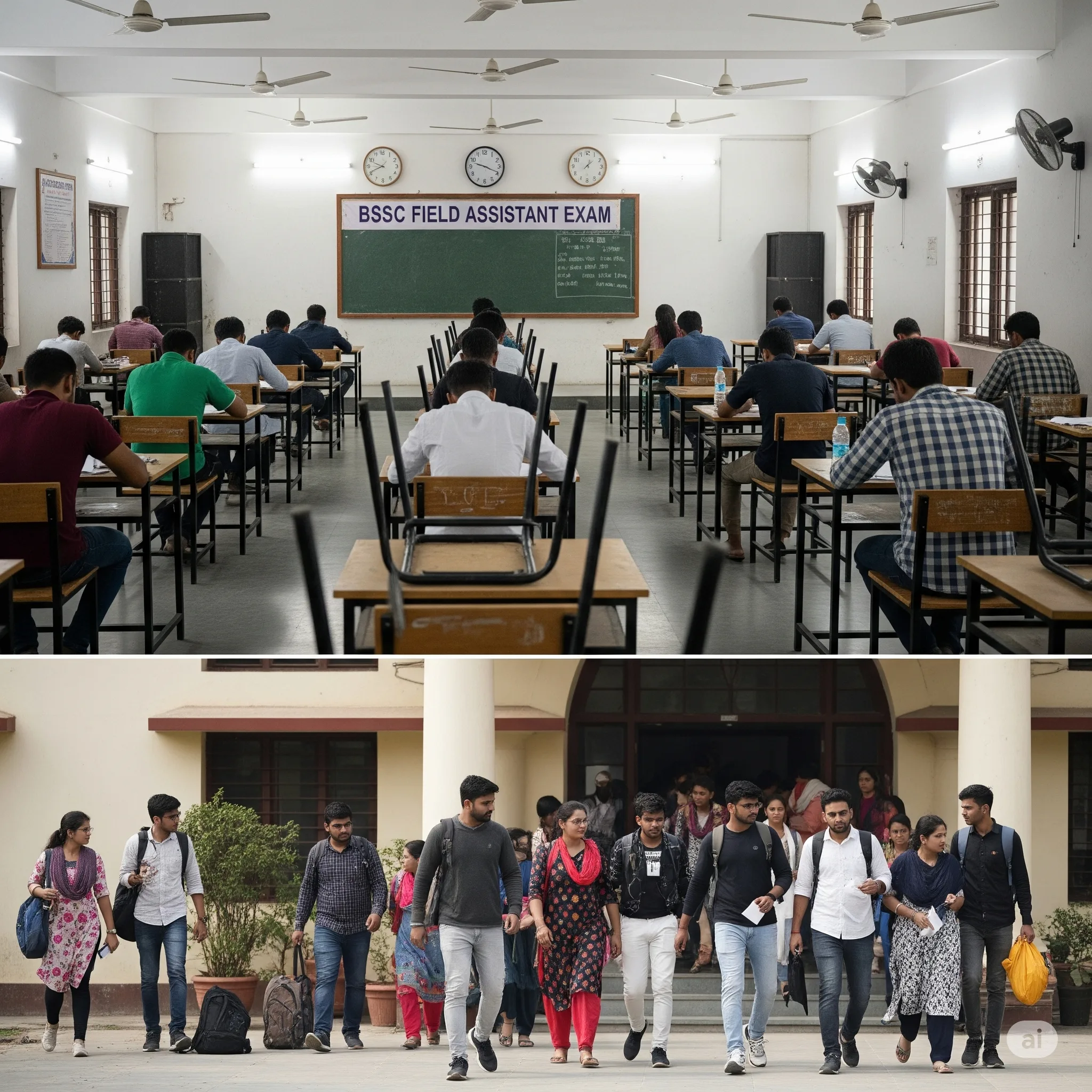 BSSC की क्षेत्र सहायक परीक्षा सम्पन्न: 1220 अभ्यर्थी अनुपस्थित, कटऑफ घटने की उम्मीद