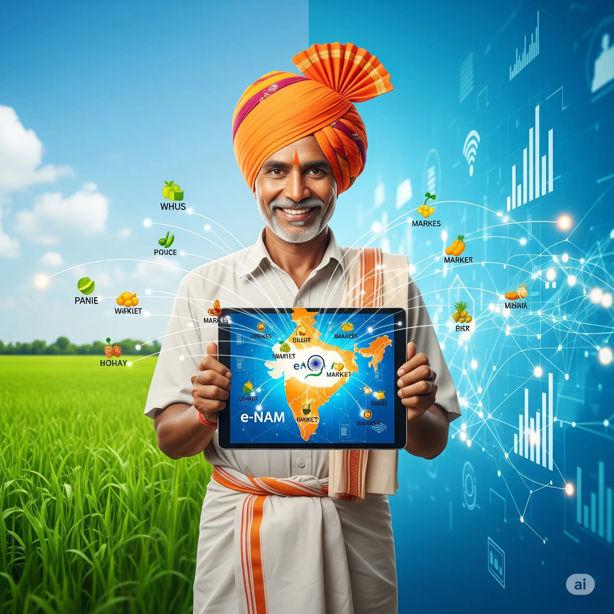 बिहार में 20 बाजार प्रांगण राष्ट्रीय कृषि बाजार (ई-नाम) से जुड़ेंगे, किसानों को मिलेगा राष्ट्रीय स्तर का मंच