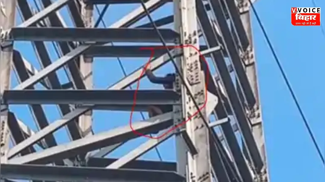 प्यार में निराशा, युवती चढ़ी हाईटेंशन टावर पर – रेस्क्यू ऑपरेशन से बची जान