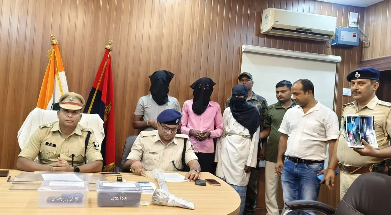 सीतामढ़ी पुलिस की बड़ी कार्रवाई – सुपारी किलिंग का खुलासा, ससुर समेत तीन गिरफ्तार