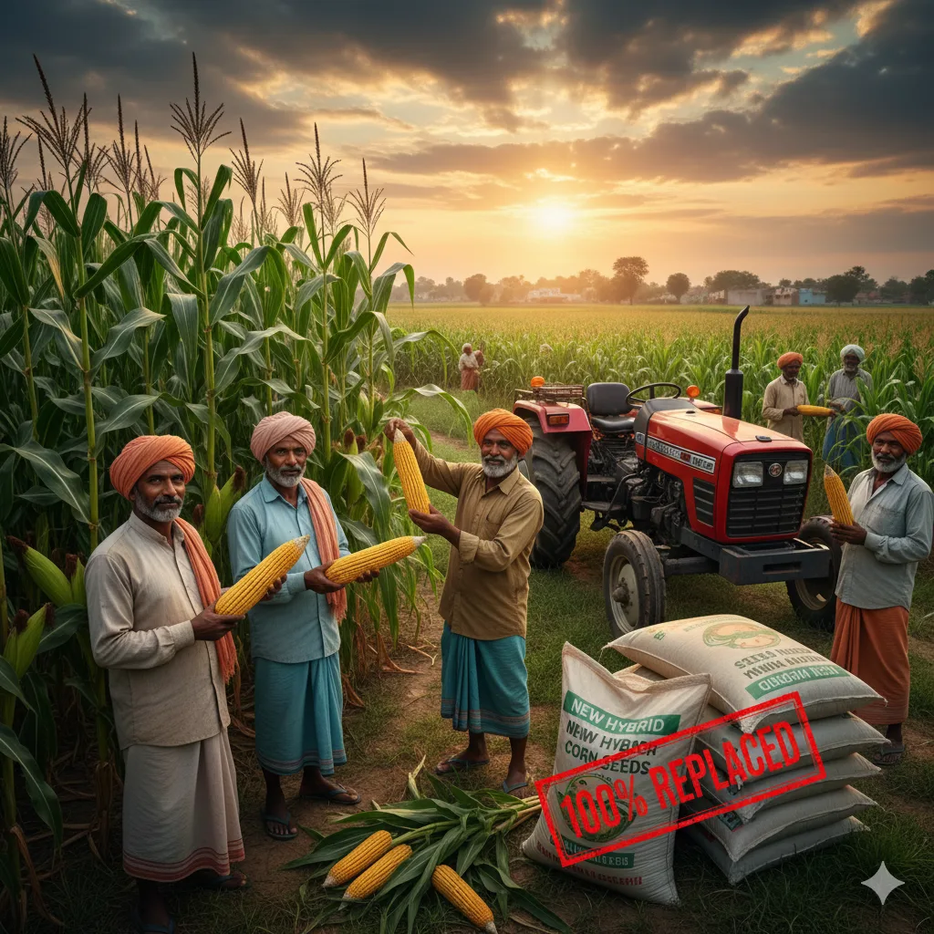 बिहार की खेती में क्रांति: मक्का के 100% बीज बदले, उत्पादन में 300% की बढ़ोतरी