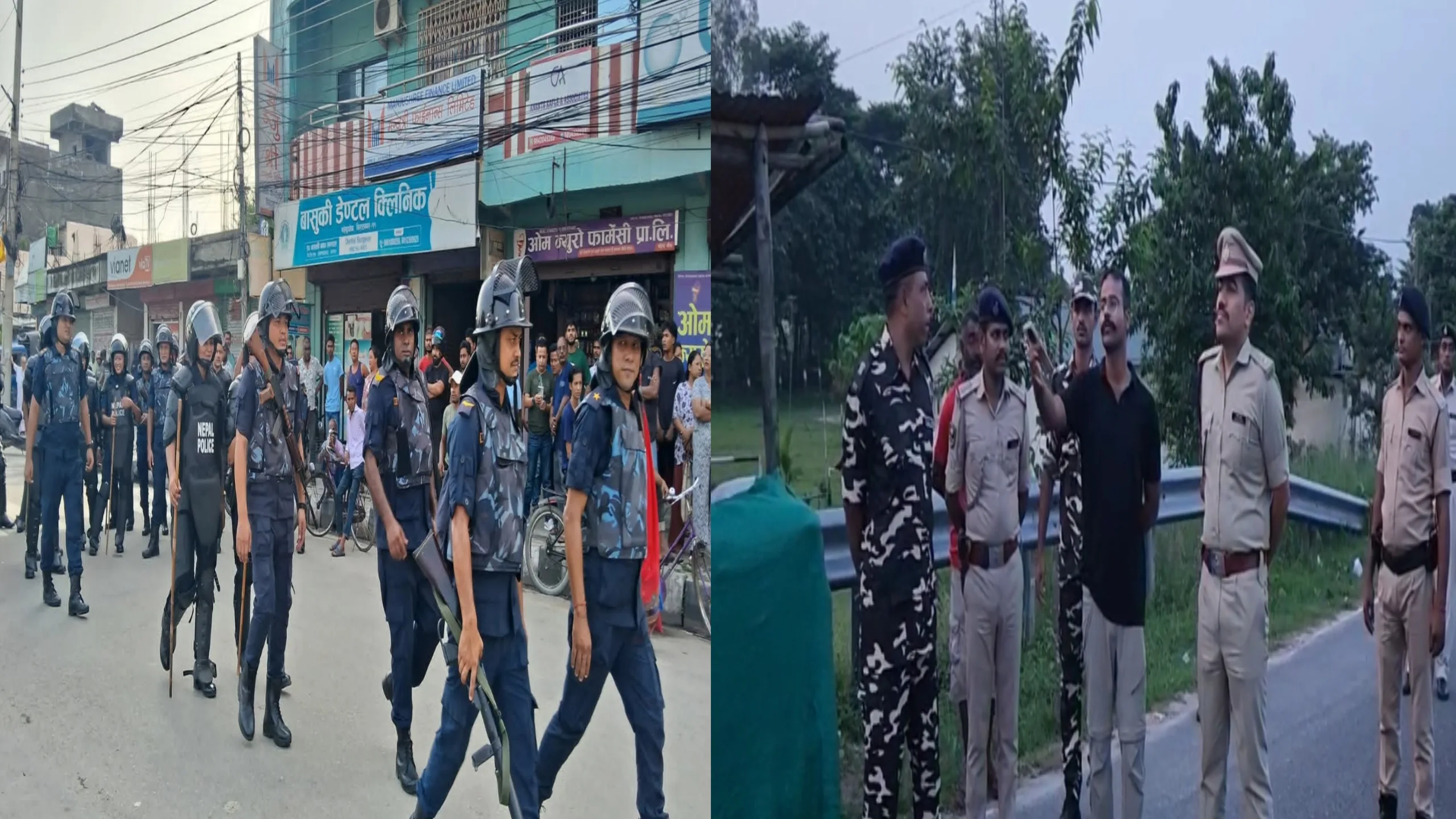 नेपाल में उग्र प्रदर्शन, बिहार की सीमा सील.. छह जिलों में चौकसी बढ़ी, भारत-नेपाल मैत्री बस सेवा भी ठप