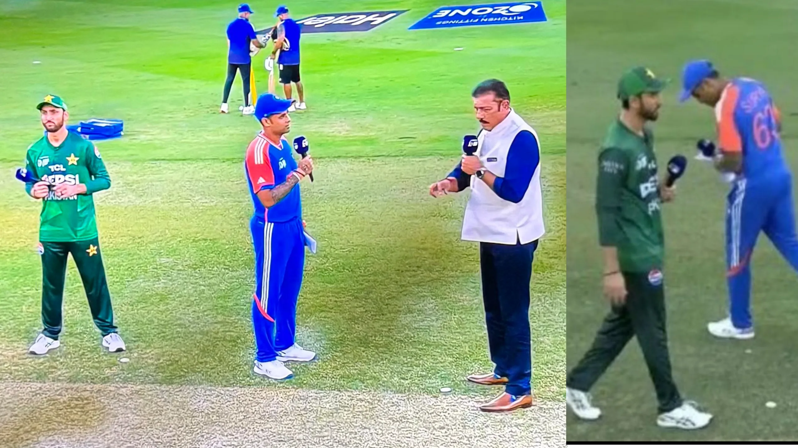 भारत बनाम पाकिस्तान: मैच में एक बार फिर हाथ न मिलाने पर गर्माया माहौल