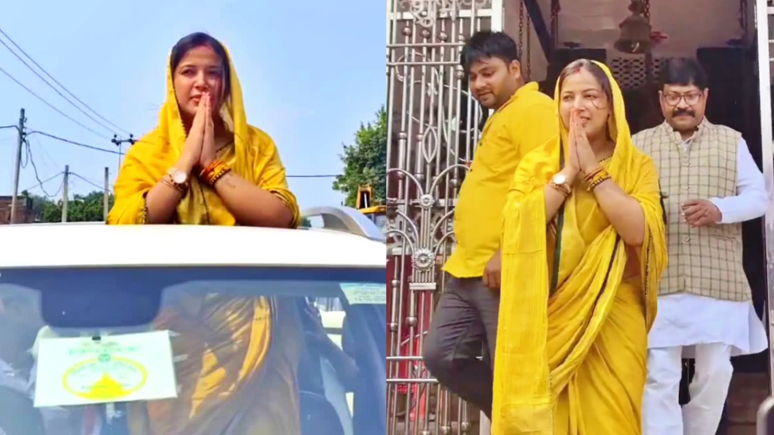 काराकाट से पवन सिंह की पत्नी ज्योति सिंह ने भरा नामांकन, निर्दलीय मैदान में उतरीं