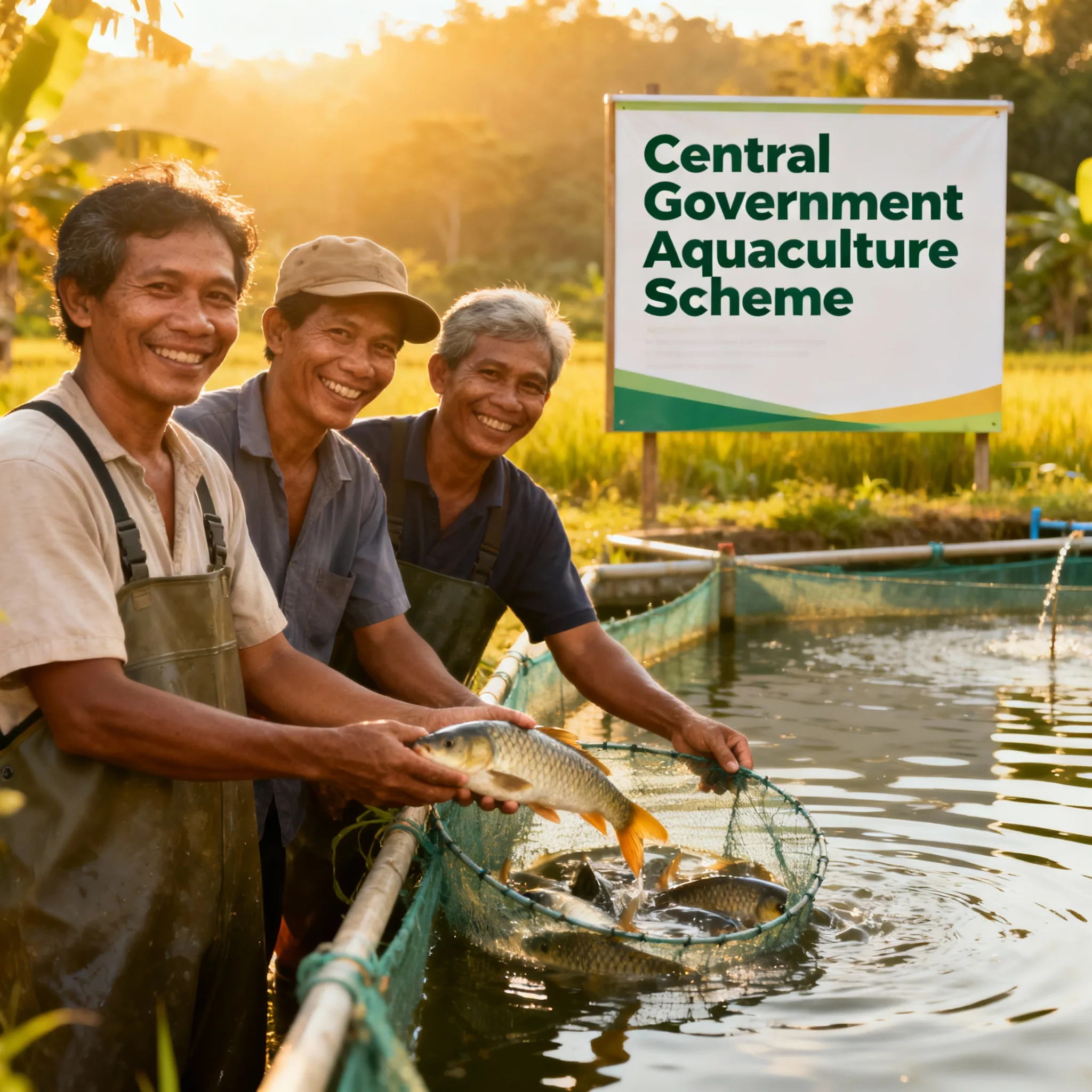 देशी मछली पालक अब सुरक्षित, केंद्र सरकार लायी जल कृषि बीमा योजना