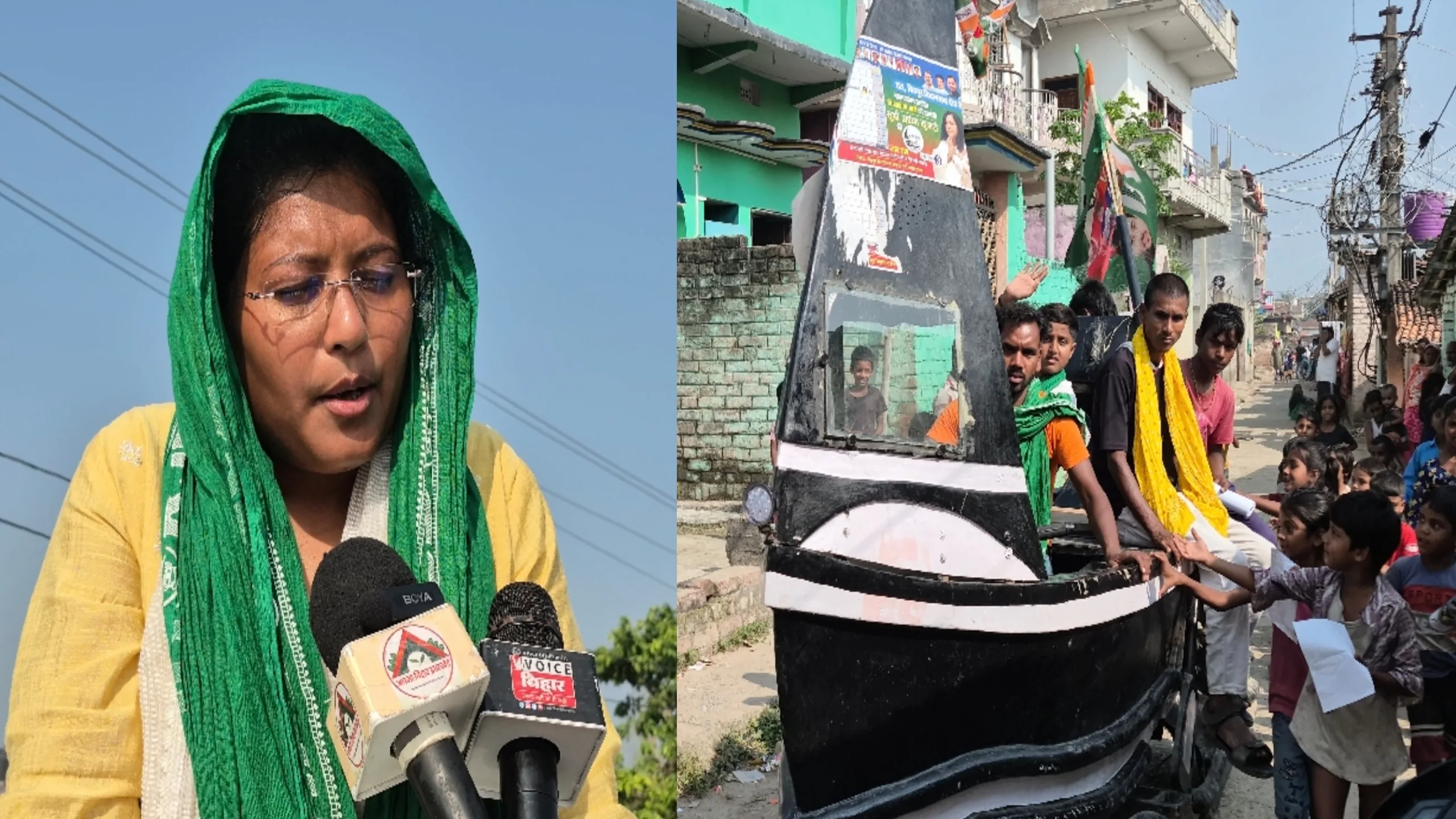 बिहपुर में महागठबंधन प्रत्याशी अर्पणा कुमारी का जनसंपर्क अभियान तेज, जनता का मिल रहा अपार समर्थन