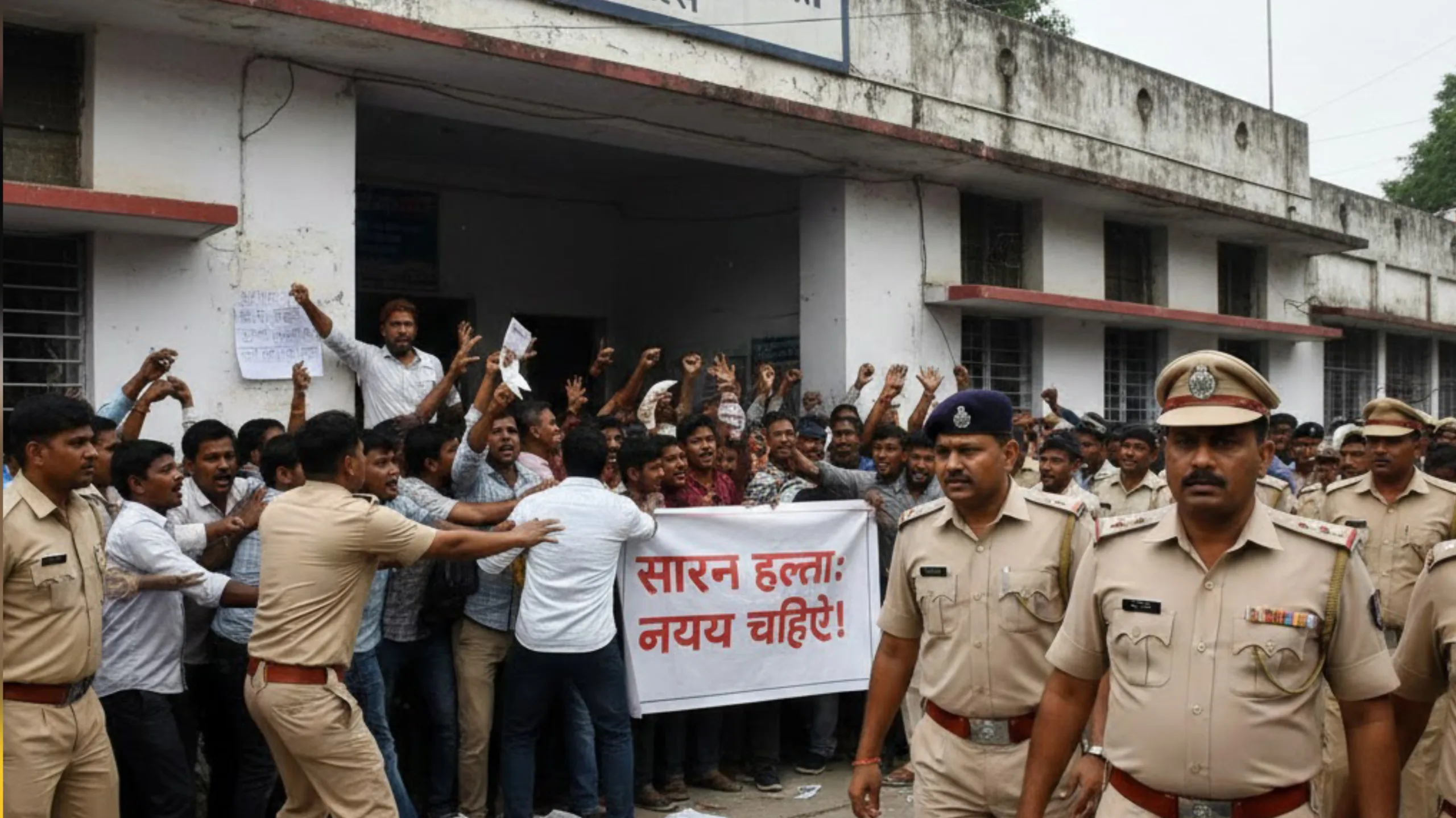 सारण में हत्या मामले को दबाने की कोशिश? लापरवाही पर बनियापुर थानाध्यक्ष सस्पेंड, पुलिस विभाग में हड़कंप