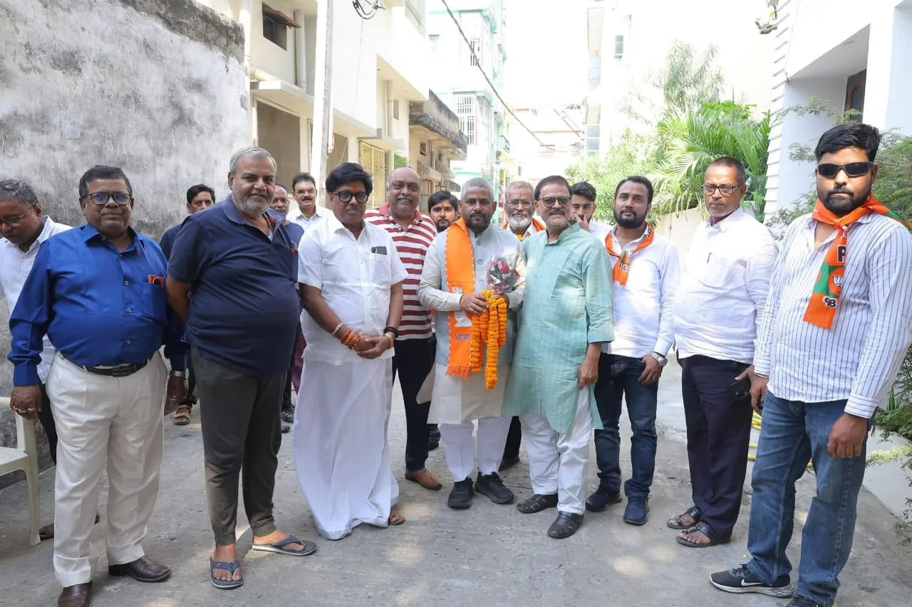 भागलपुर में NDA प्रत्याशी रोहित पाण्डेय का जनसंपर्क अभियान जारी, 11 नवंबर को समर्थन देने की अपील