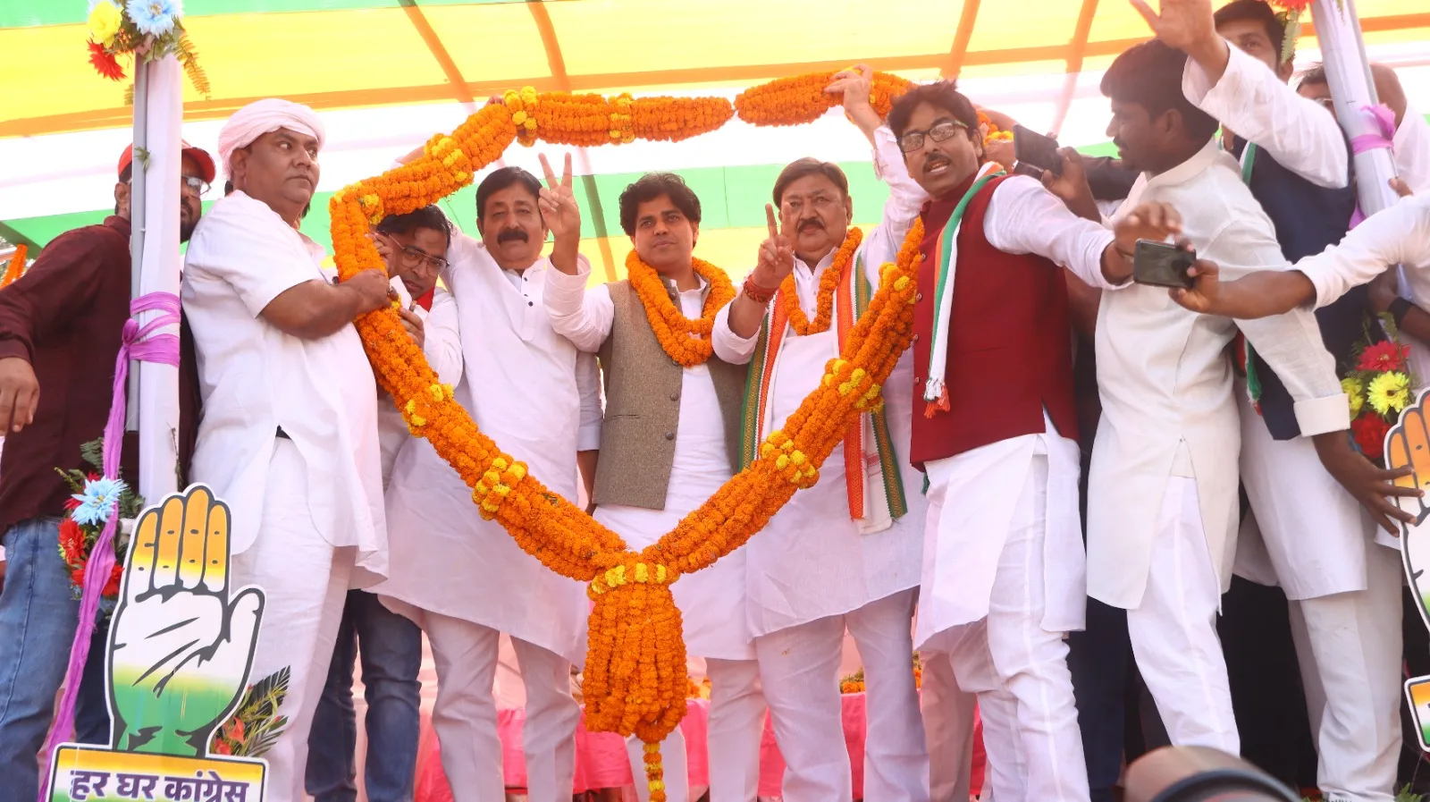 नाथनगर में इमरान प्रतापगढ़ी की जनसभा, कहा—“संविधान खतरे में, नफरत की राजनीति को रोकना जरूरी”