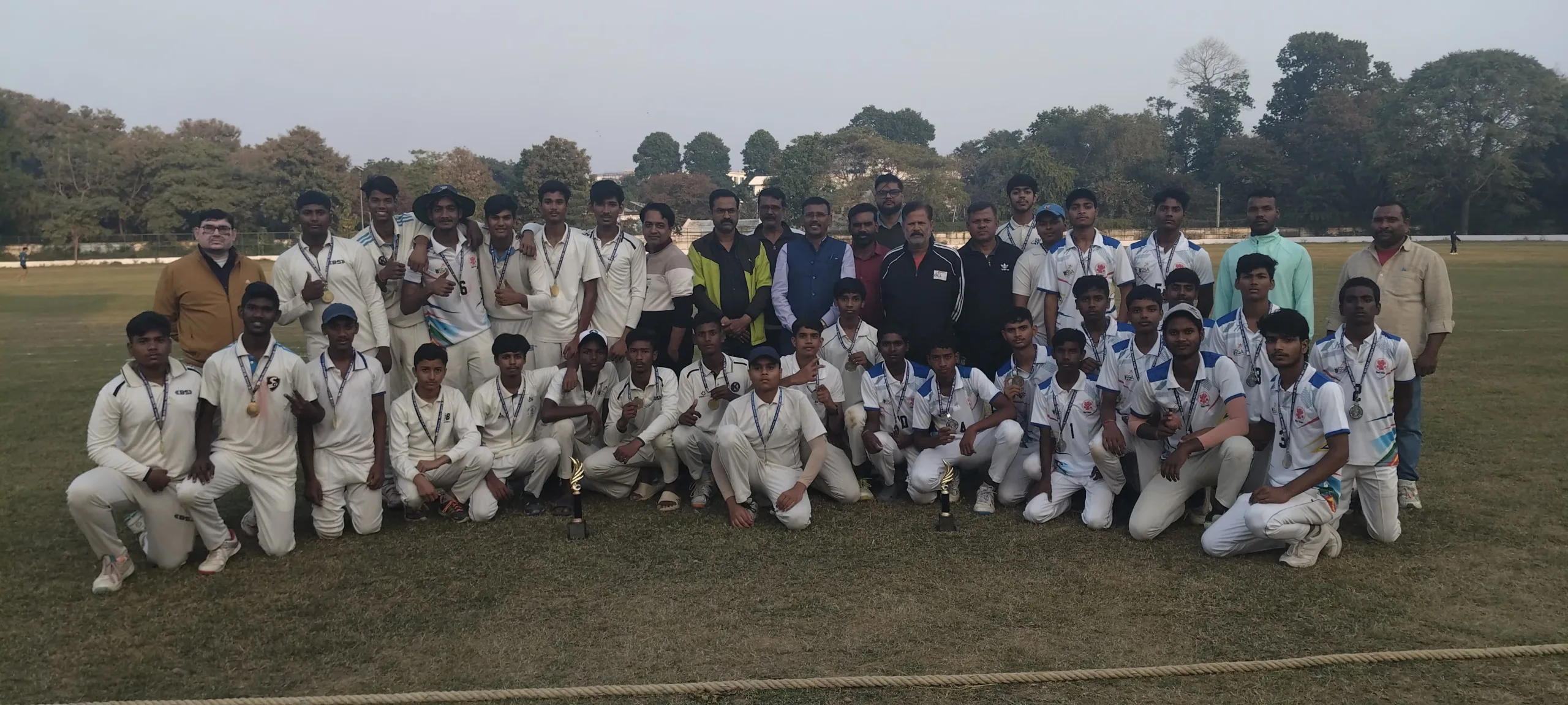 भागलपुर: सैंडिस कम्पाउंड में SGFI अंडर-17 चयन मैच, भागलपुर की जीत; 16 खिलाड़ियों की प्रमंडलीय टीम घोषित