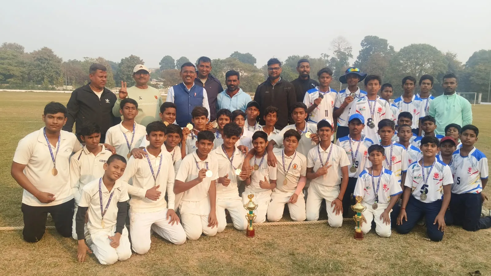 भागलपुर में SGFI प्रमंडल स्तरीय अंडर-14 चयन मैच संपन्न, भागलपुर ने बांका को 7 विकेट से हराया; 16 खिलाड़ियों की चयन सूची जारी