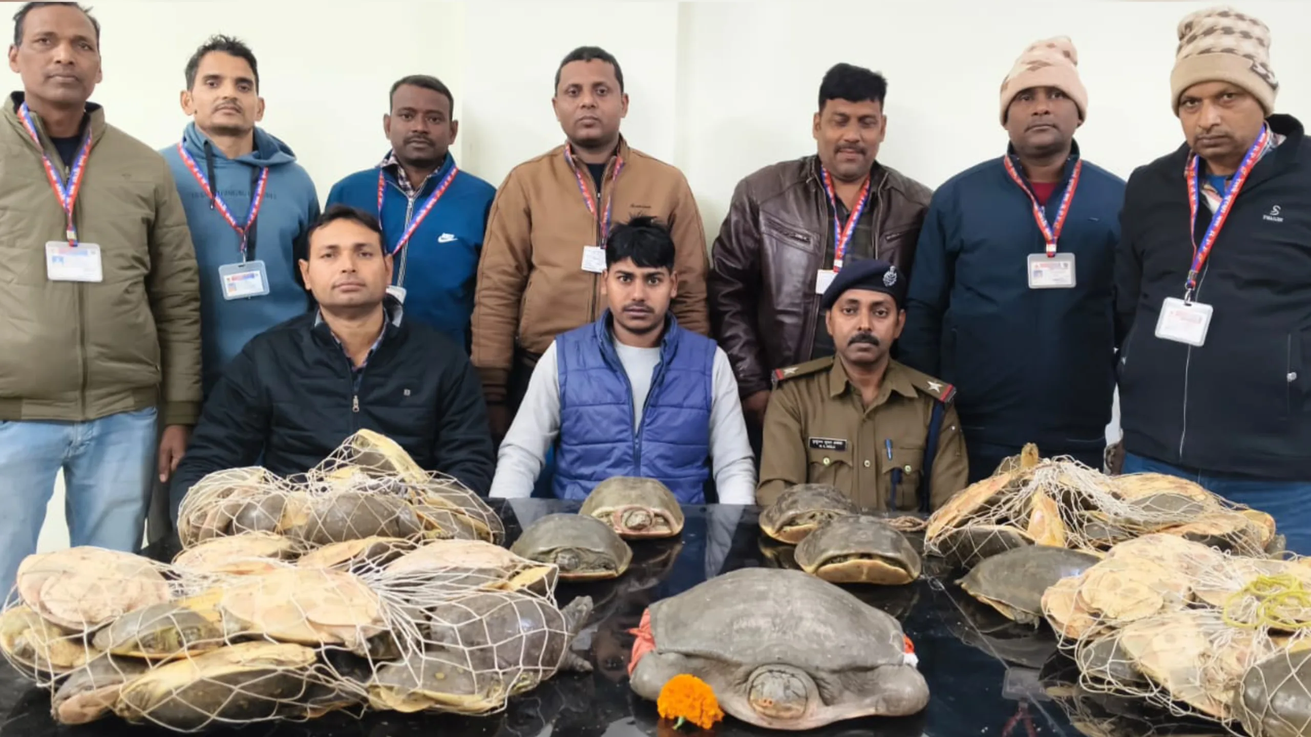 गयाजी रेलवे जंक्शन पर RPF की बड़ी कार्रवाई, नेताजी एक्सप्रेस से 76 जीवित कछुए बरामद