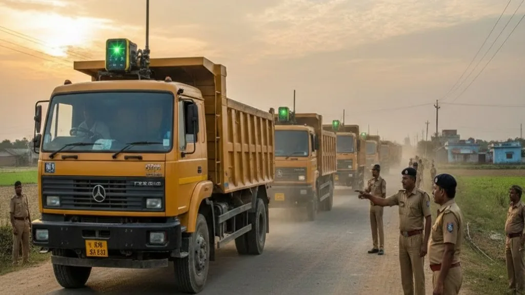 बिहार में बालू परिवहन पर सख्ती, अब GPS लगे वाहनों से ही होगी ढुलाई 1 बिहार में बालू परिवहन पर सख्ती, अब GPS लगे वाहनों से ही होगी ढुलाई