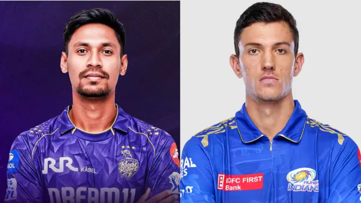 KKR से मुस्ताफिजुर रहमान की छुट्टी, BCCI की मंजूरी से मिलेगा रिप्लेसमेंट – डुआन जानसेन बन सकते हैं बड़ा विकल्प