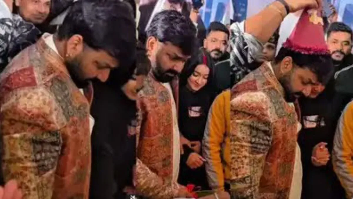 पवन सिंह का बर्थडे वीडियो वायरल, नशे और ‘बगल वाली लड़की’ पर उठे सवाल