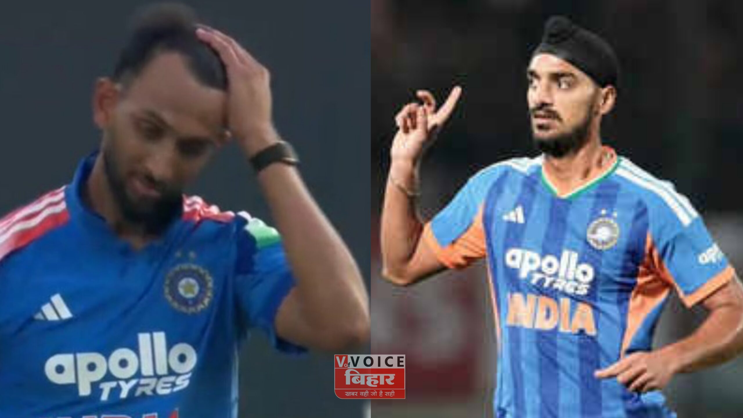 अर्शदीप को बेंच पर बैठाना पड़ा भारी, प्रसिद्ध ने दिल खोलकर लुटाए रन