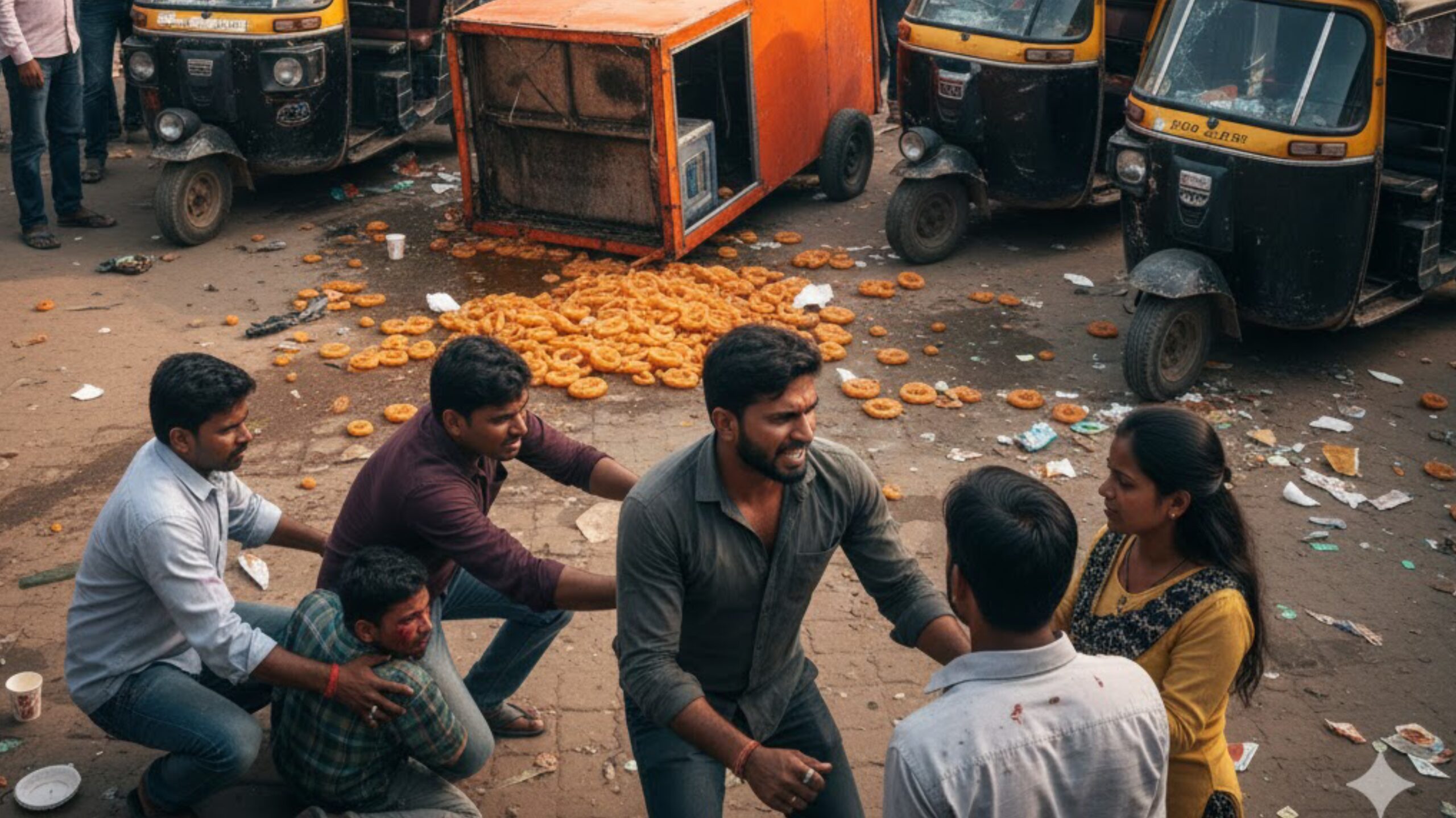 जहानाबाद में गणतंत्र दिवस पर जलेबी को लेकर हंगामा, चार घायल और तीन गाड़ियां क्षतिग्रस्त