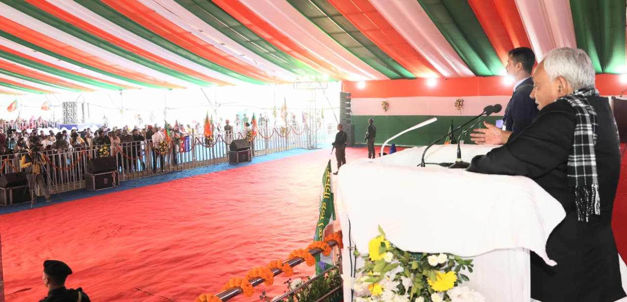समृद्धि यात्रा के तहत मोतिहारी में मुख्यमंत्री नीतीश कुमार का बड़ा ऐलान, बोले— “सबका सम्मान और जीवन को आसान बनाना ही सरकार का लक्ष्य”