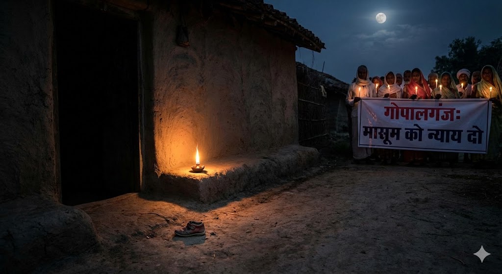 गोपालगंज में डेढ़ साल की मासूम से दुष्कर्म: कैसे अंधेरे का फायदा उठाकर आरोपी ने दिया वारदात को अंजाम