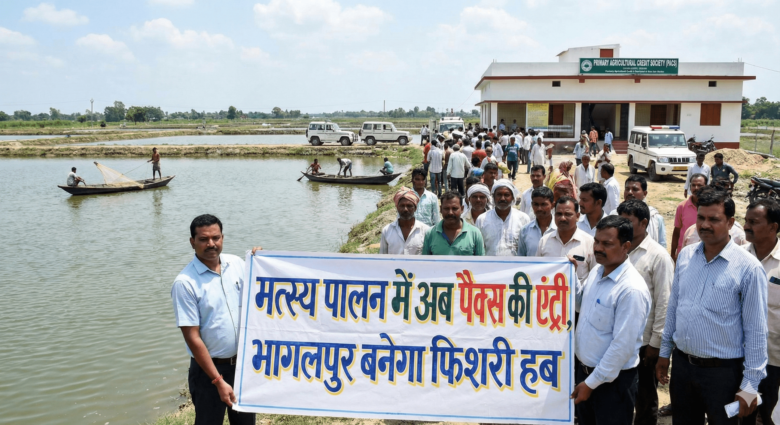 मत्स्य पालन में अब पैक्स की एंट्री, भागलपुर बनेगा फिशरी हब