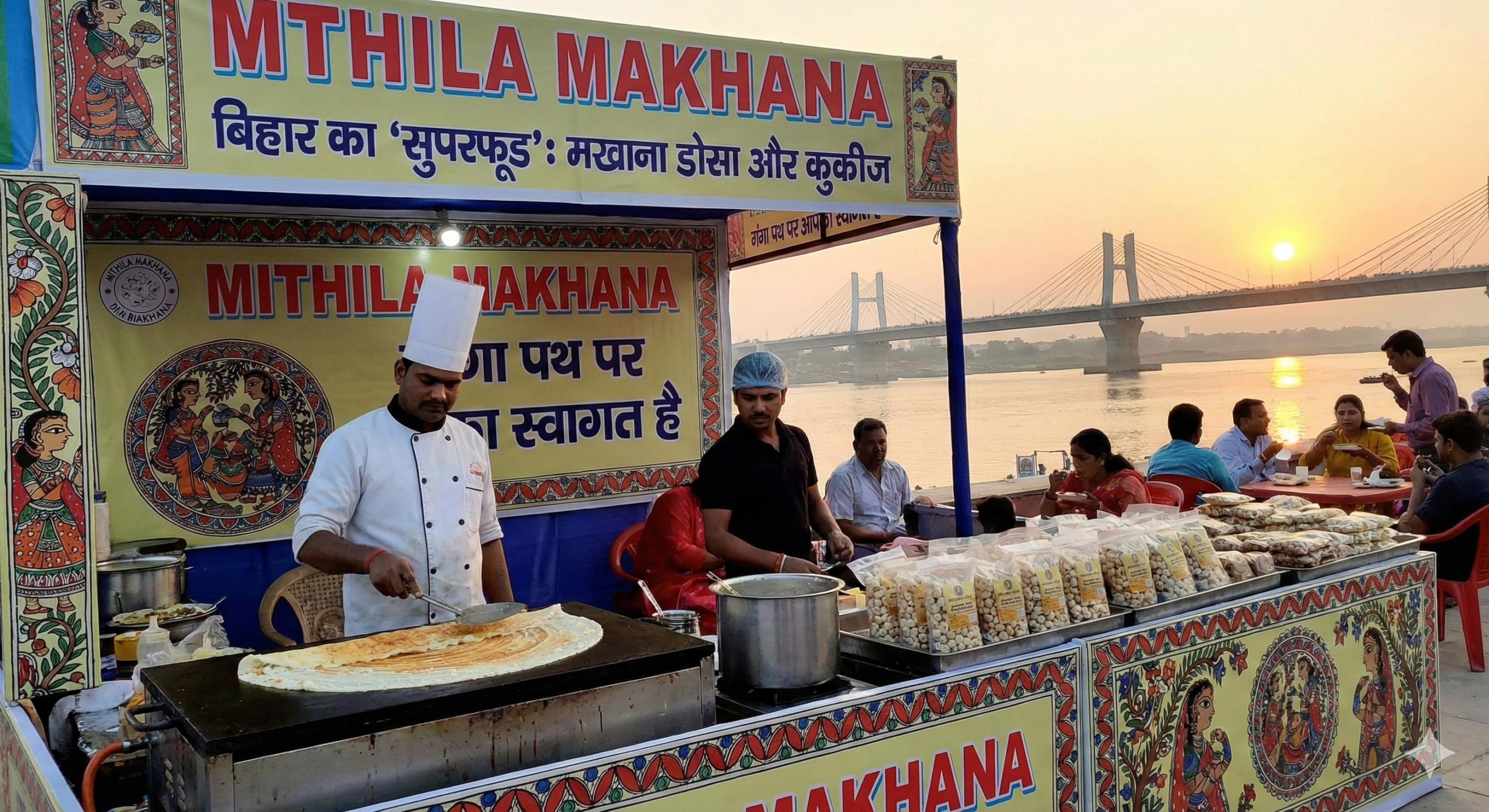 मखाना बना बिहार का ‘सुपरफूड’: गंगा पथ पर मिलेगा मखाना डोसा और कुकीज; मुख्य सचिव ने पटना DM को दिया निर्देश