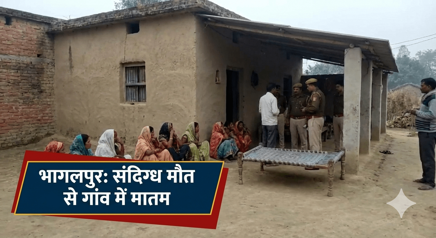 भागलपुर: घर लौटते ही बेड पर लेटा युवक और फिर कभी नहीं उठा; संदिग्ध परिस्थितियों में मौत से तगेपुर गांव में मातम