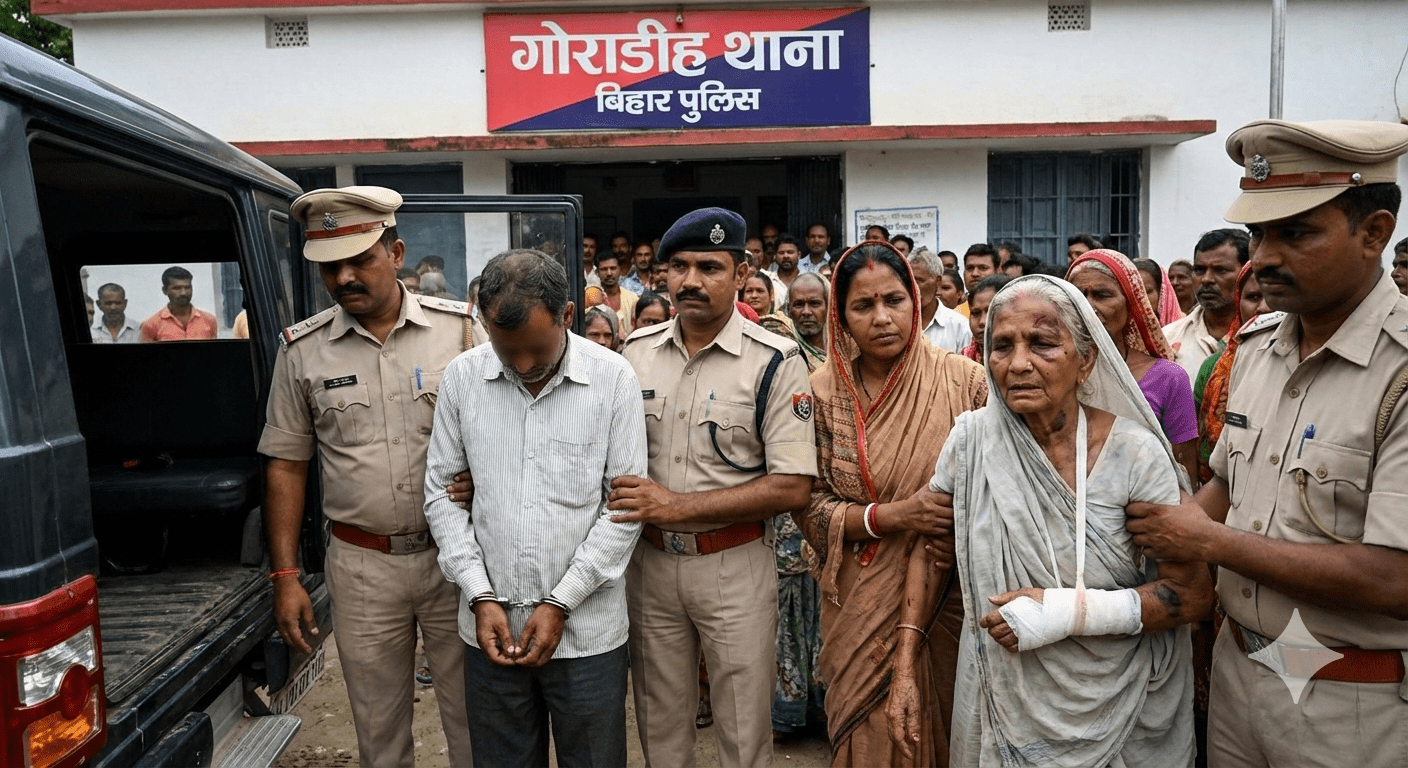 रिश्तों का कत्ल: कलयुगी बेटे ने अपनी ही मां को पीट-पीटकर किया अधमरा; गोराडीह पुलिस ने आरोपी को भेजा जेल