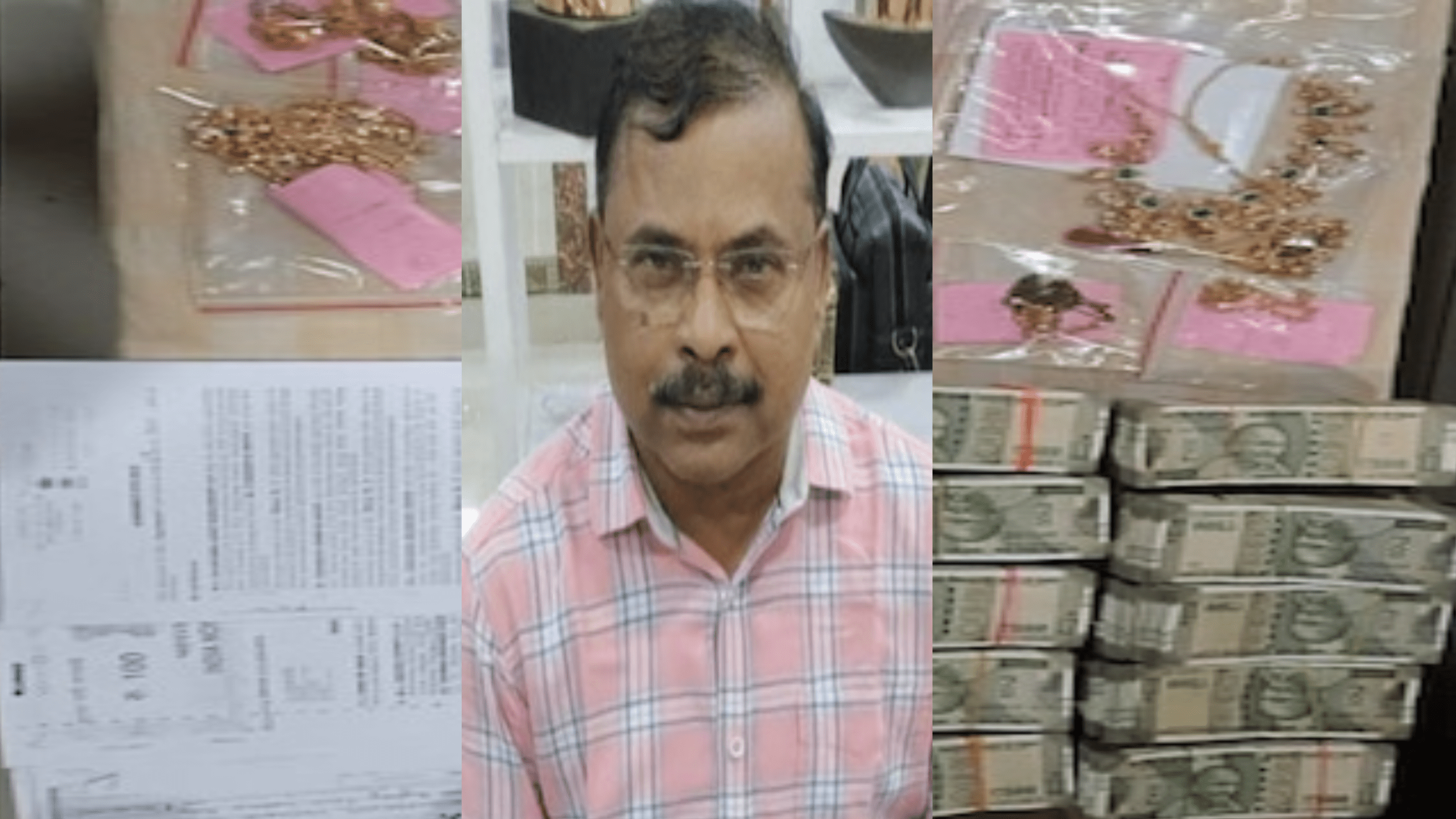 रिटायरमेंट के 35 दिन बाद ‘खेल’ खत्म: इंजीनियर के घर मिला 50 करोड़ का ‘खजाना’; 2.5 किलो सोना और 20 किलो चांदी देख ACB के उड़े होश