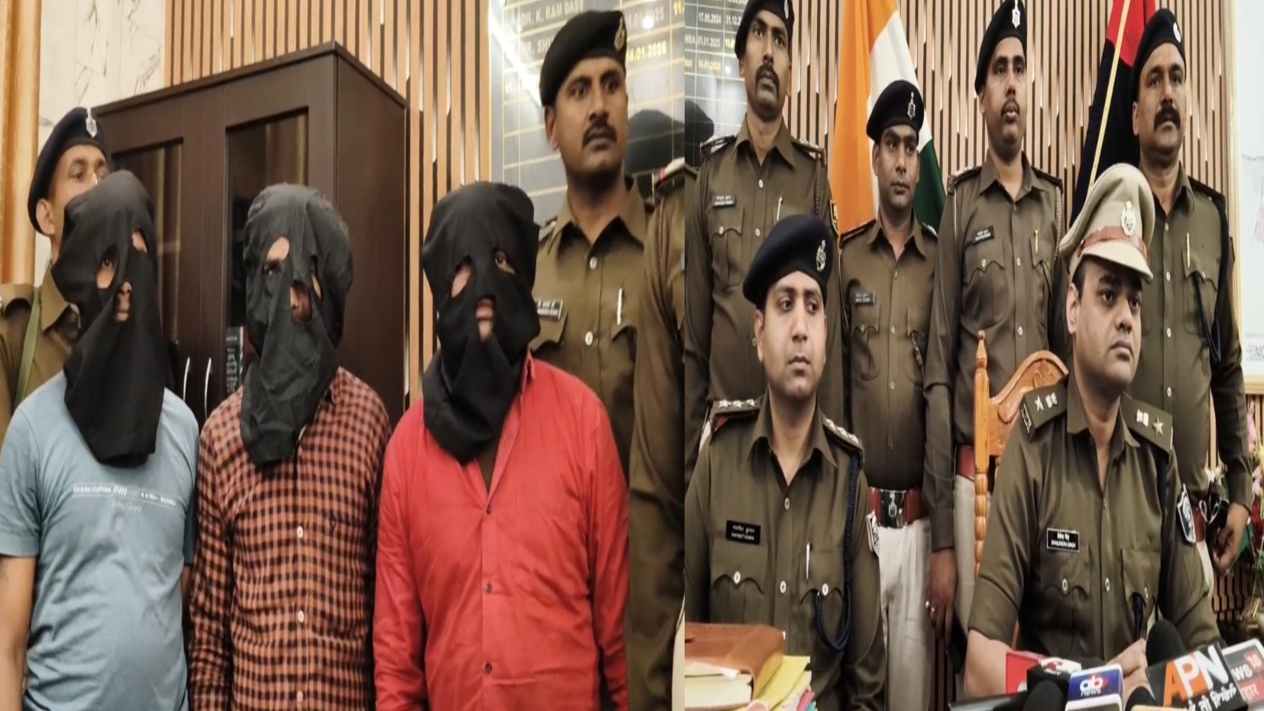 सुलतानगंज गोलीबारी का खुलासा: पुरानी रंजिश में मदन यादव को मारी थी गोली, हथियार के साथ तीन हमलावर गिरफ्तार