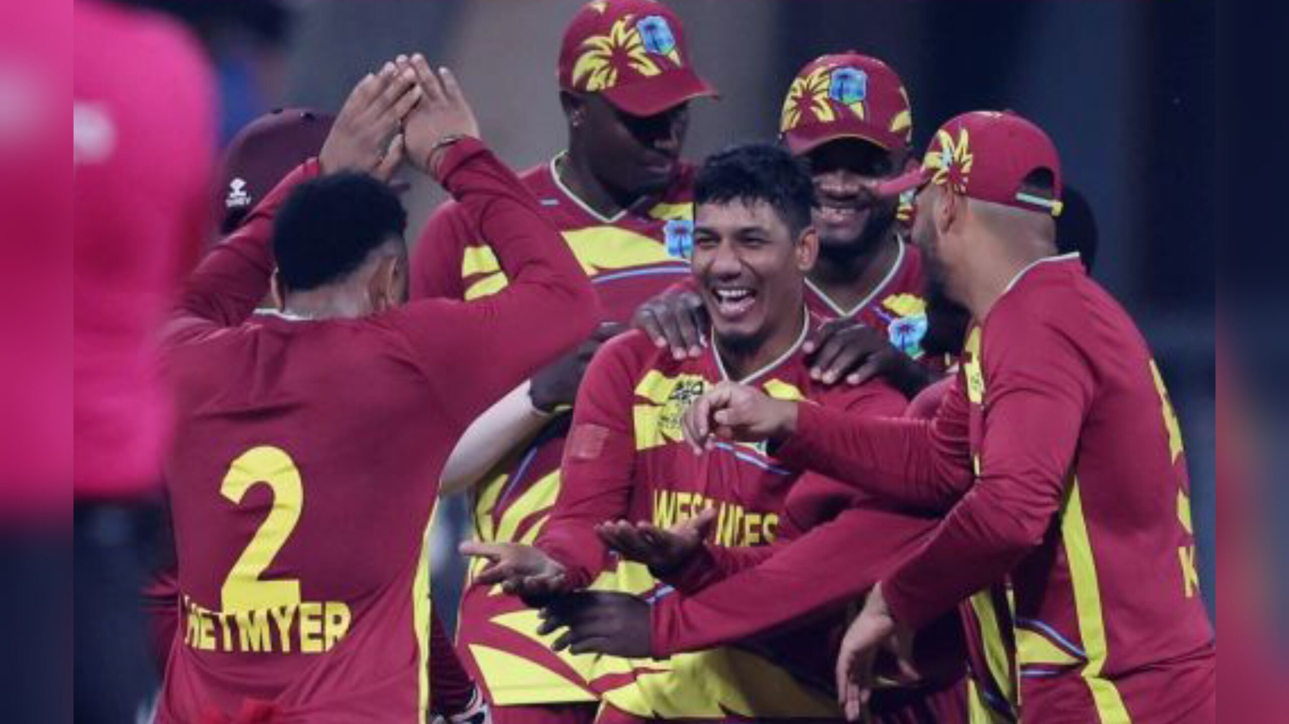 रदरफोर्ड के 76 रन और मोती की घातक गेंदबाजी, वेस्टइंडीज ने इंग्लैंड को 30 रन से रौंदा