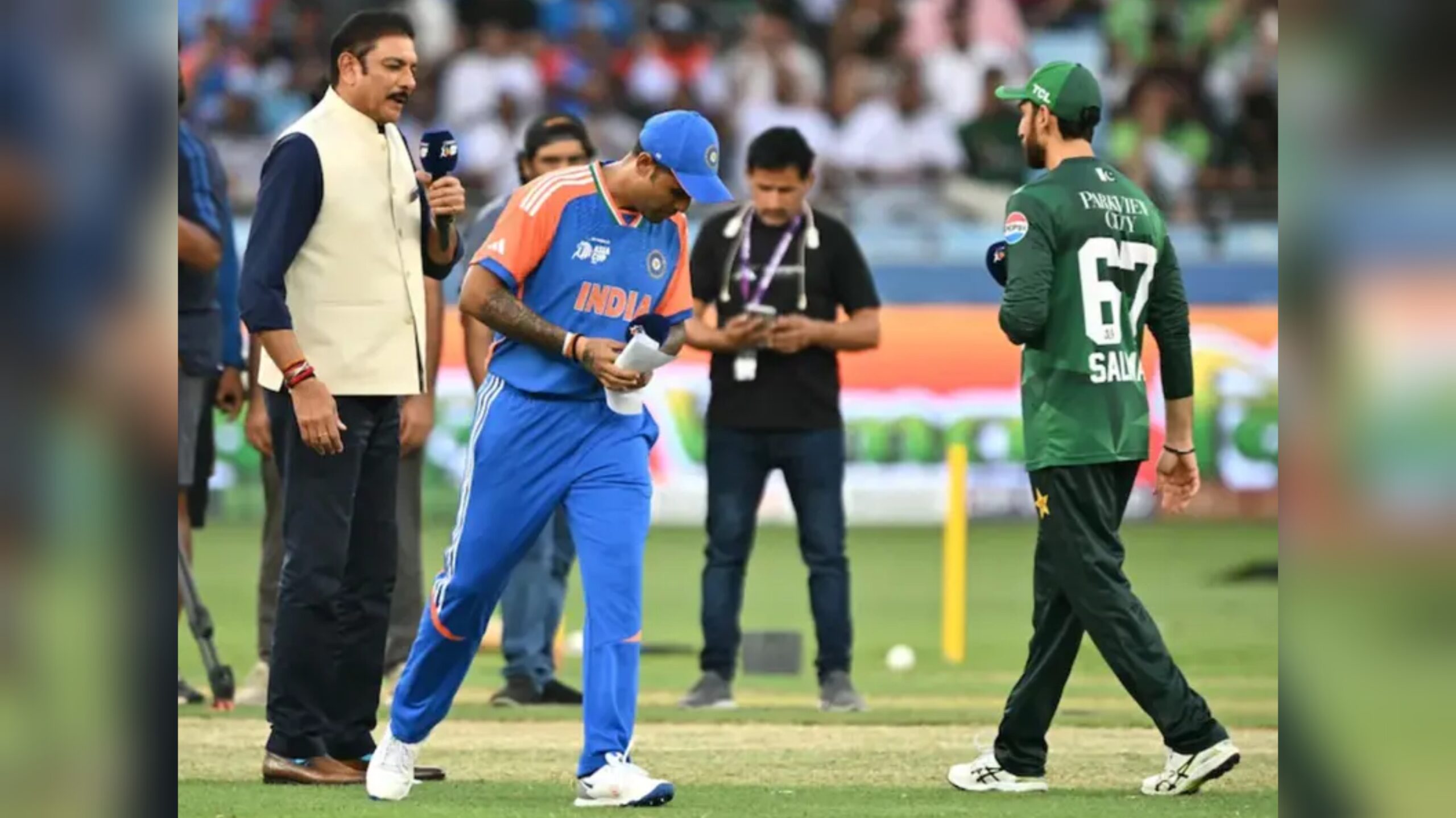 भारत-पाक मैच से पहले बड़ा अपडेट: टॉस के वक्त नहीं होगा हैंडशेक?