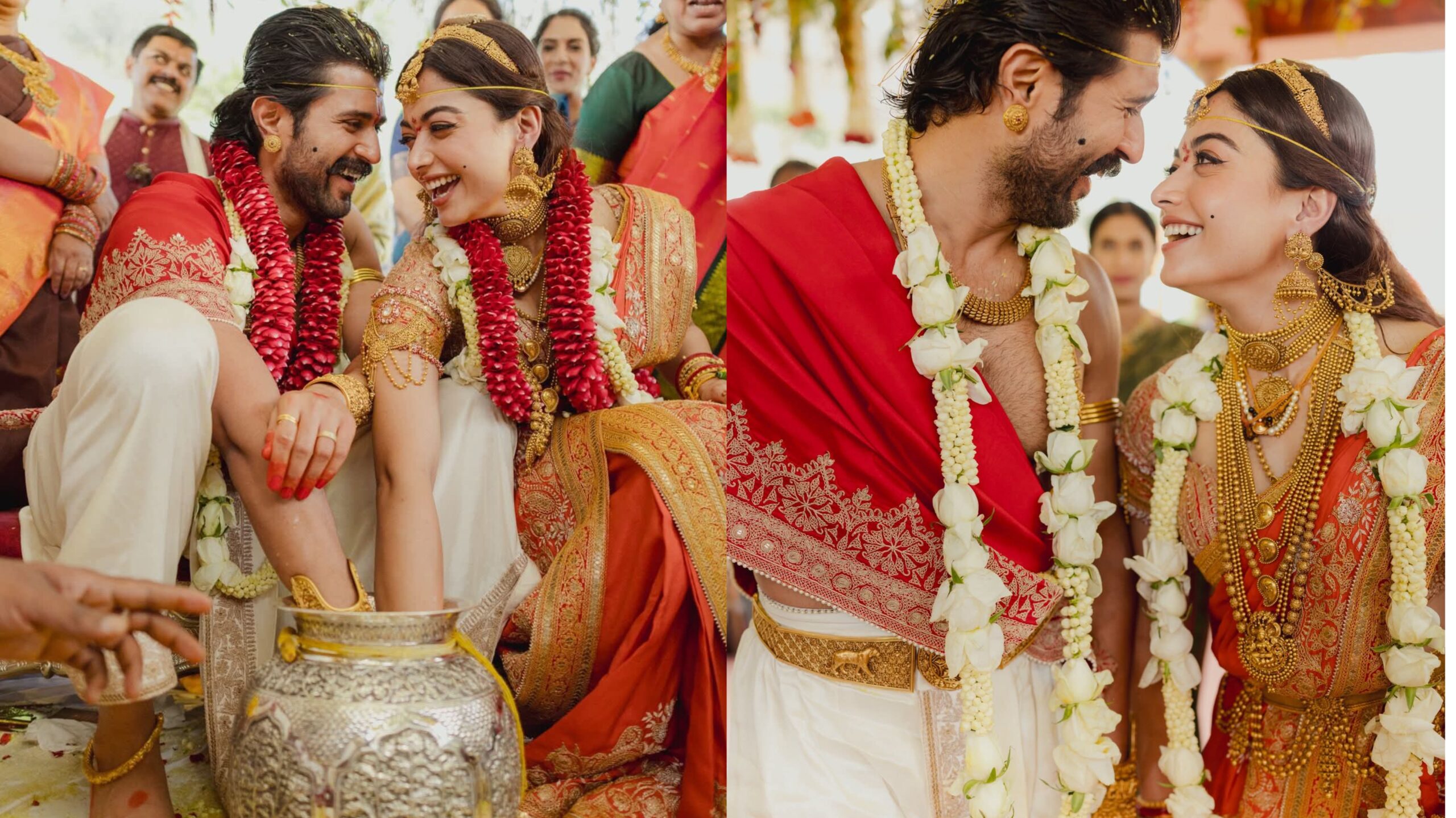 रश्मिका मंदाना और देवरकोंडा ने लिए सात फेरे, उदयपुर में रचाई शादी