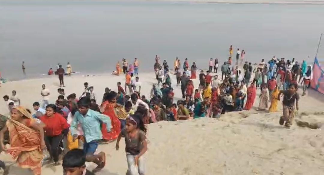 भागलपुर में इंटर परीक्षा देने आए छात्र की मौत: गंगा में नहाने गया था, गहराई में समाया; मधेपुरा का रहने वाला था मुकेश, फूफा के घर रुका था