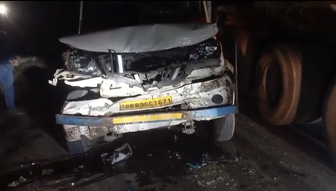 बख्तियारपुर में ‘मौत’ की रफ्तार: 3 वाहनों की टक्कर में बुलेट के उड़े परखच्चे; 2 की मौत, एक का शव डिवाइडर पार झाड़ियों में मिला