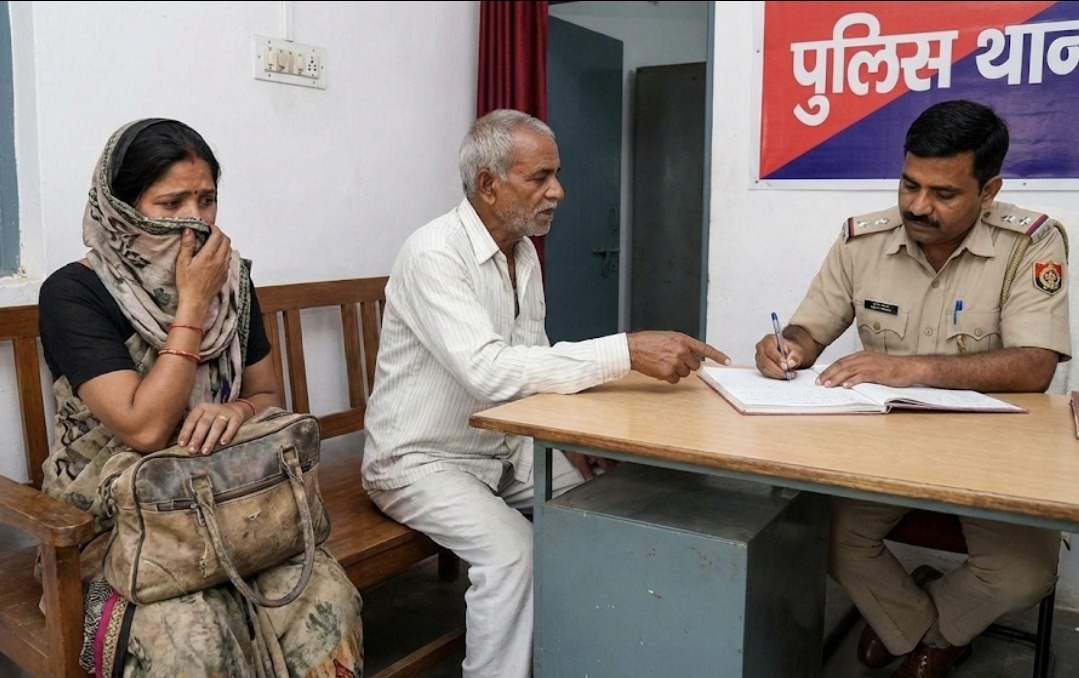 पति की रोज-रोज की पिटाई से तंग आकर घर से भागी पत्नी; पिता ने दामाद पर कराया केस