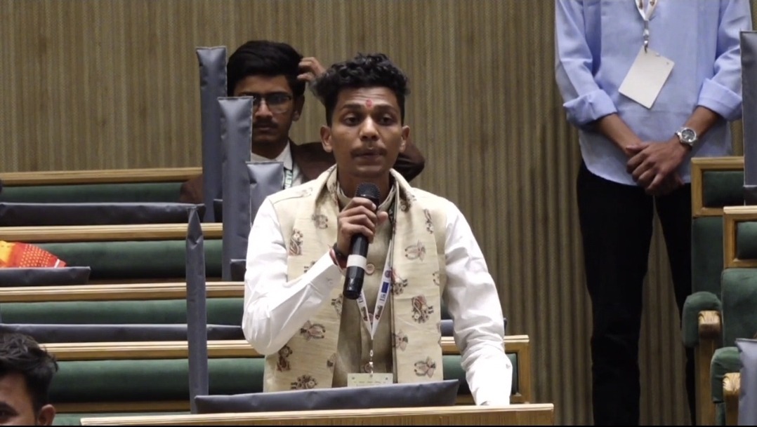 नागपुर युवा संसद में गूंजी बिहार की आवाज: पीरपैंती के शिव सागर ने विक्रमशिला की उपेक्षा और किसानों के दर्द पर सरकार को घेरा