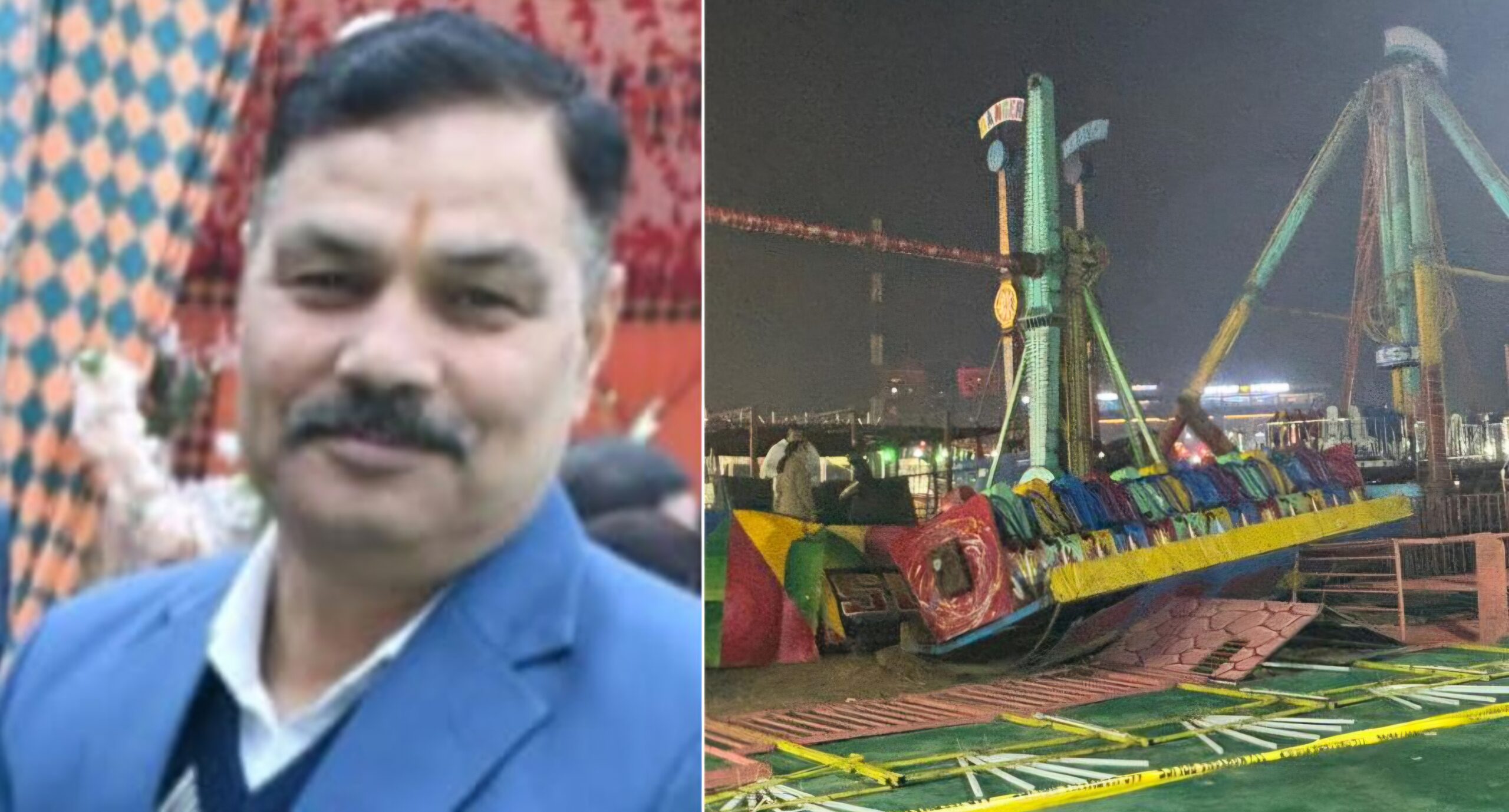 सूरजकुंड मेले में मौत का ‘झूला’: सुनामी राइड टूटी, इंस्पेक्टर की जान गई; महिला SI समेत 13 घायल, बचाने दौड़े थे और खुद शिकार हो गए